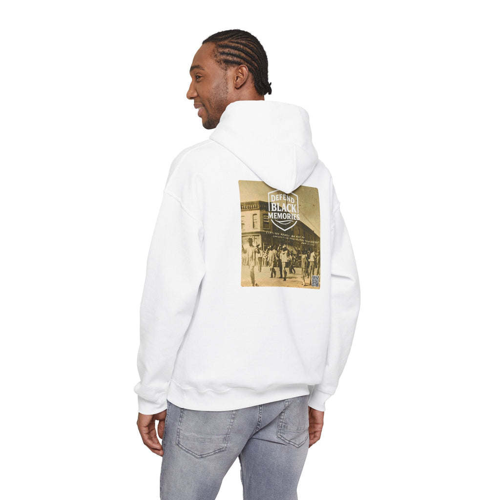 Tulsa Race Massacre, Historical Portrait Hoody, w/Back Graphic