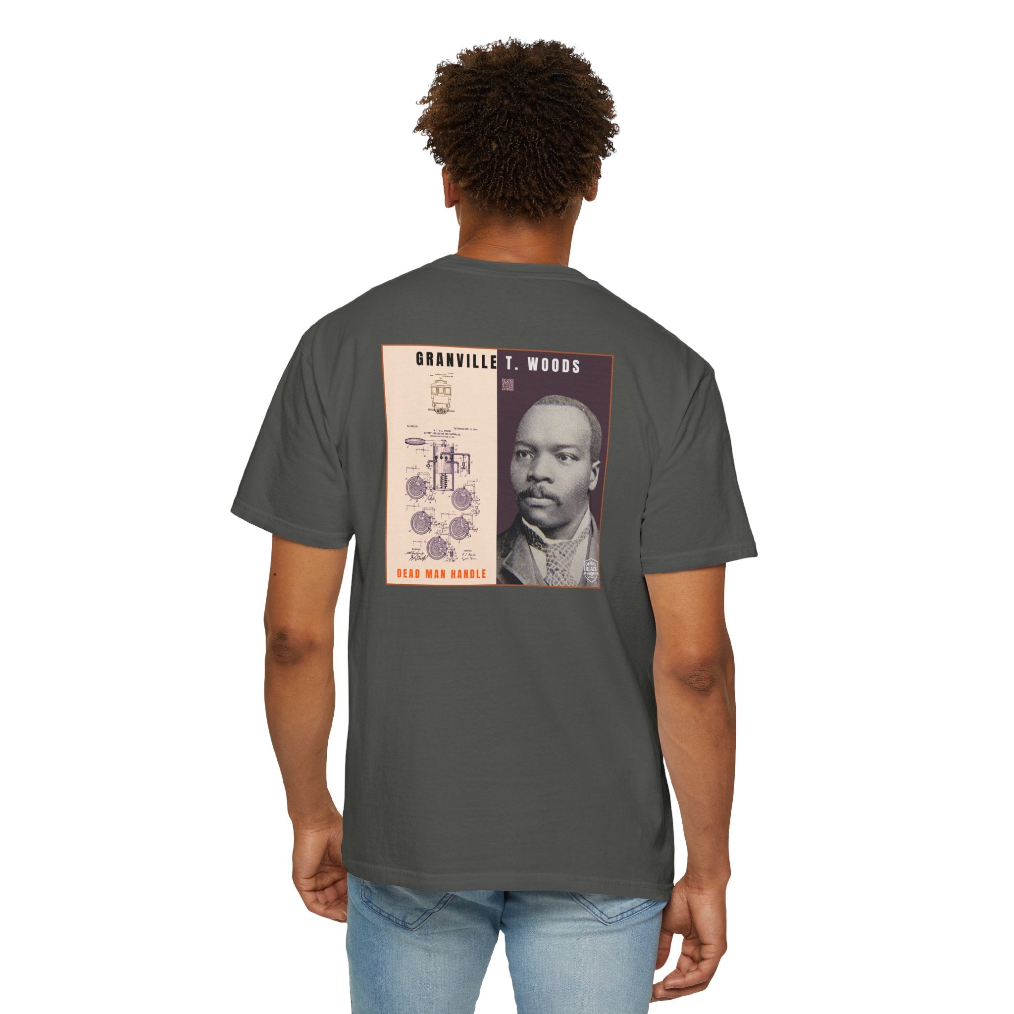 Granville T. Woods, 2 Side, Unisex, Historical Portrait T-shirt (City Champs)