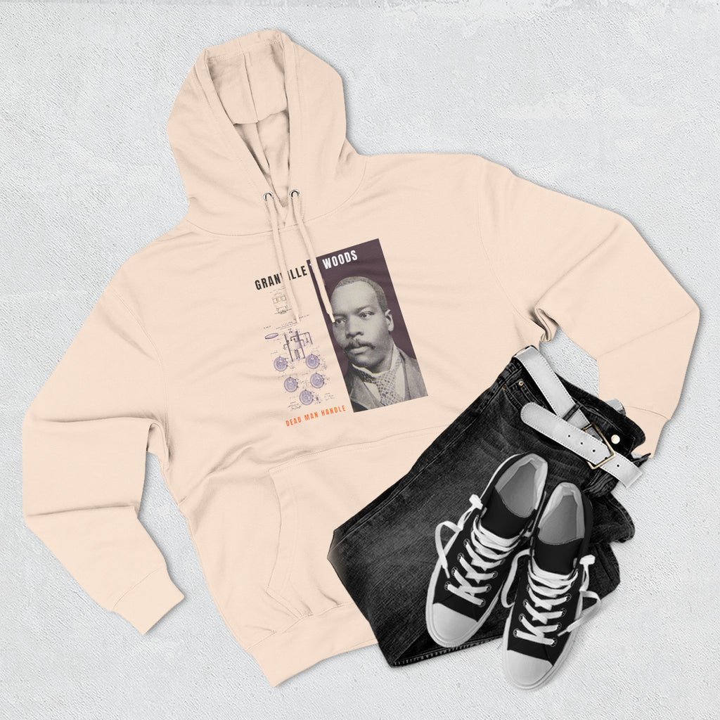 Granville T. Woods, Three-panel Historical Portrait Hoodie (City Champs)