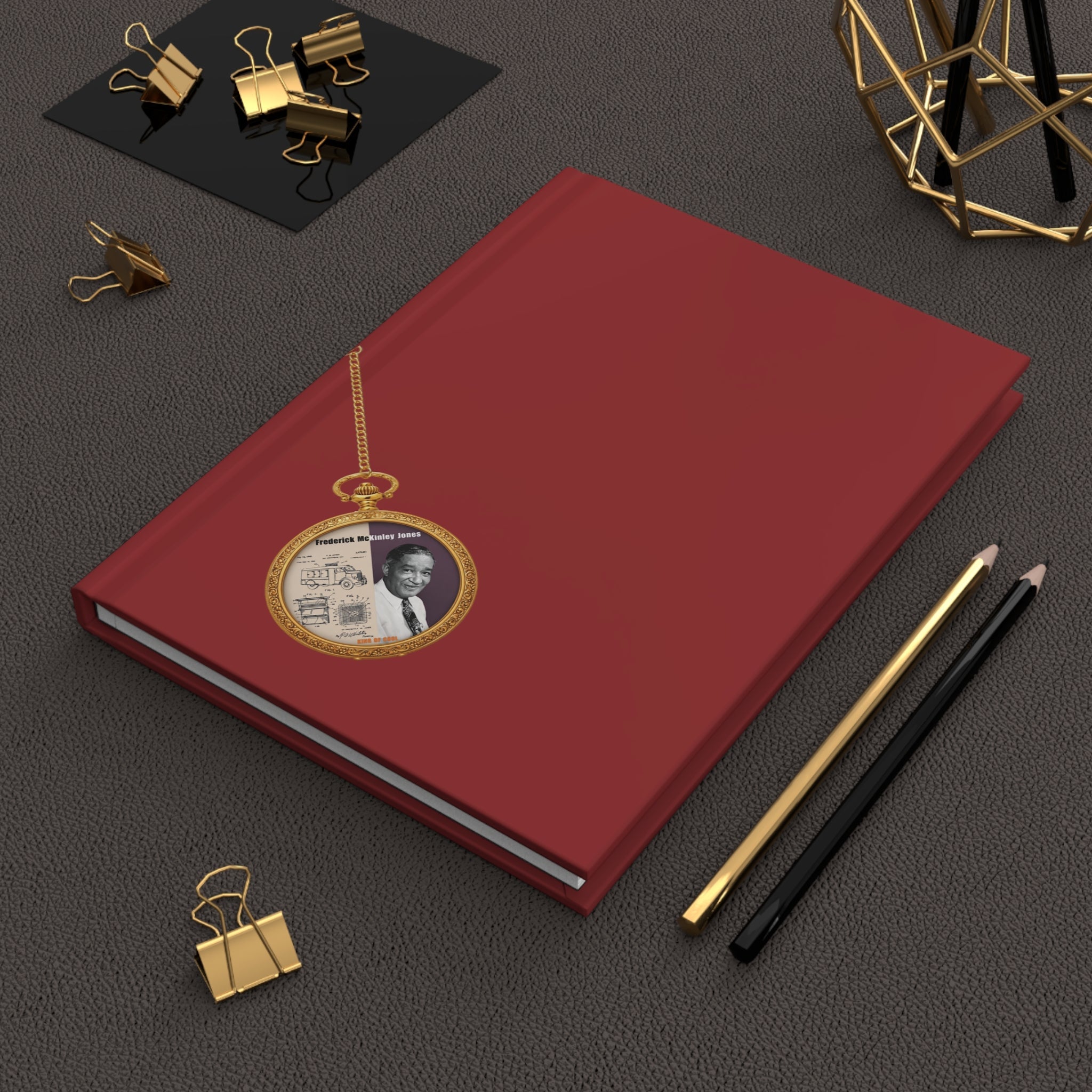 Hardcover Journal Matte (Frederick McKinley Jones)