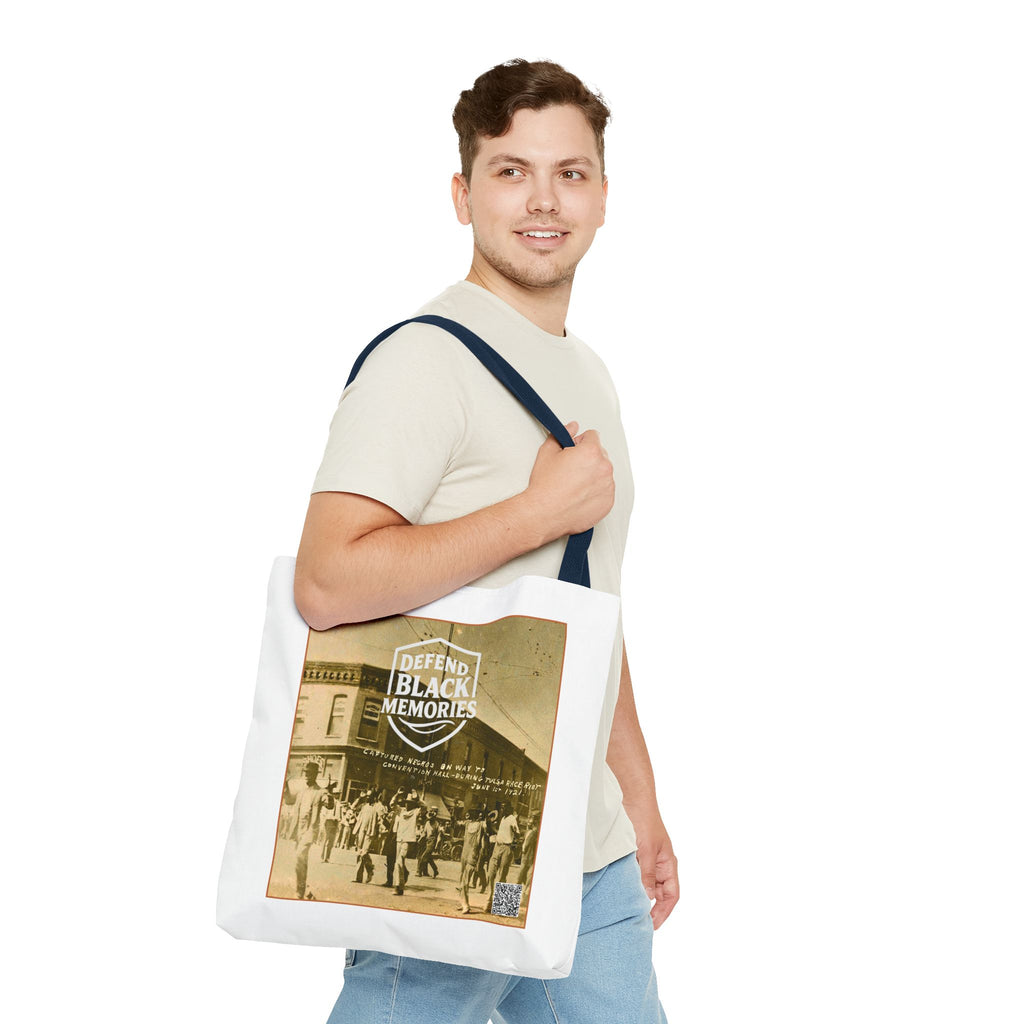 Tulsa Massacre Tote Bag (White)