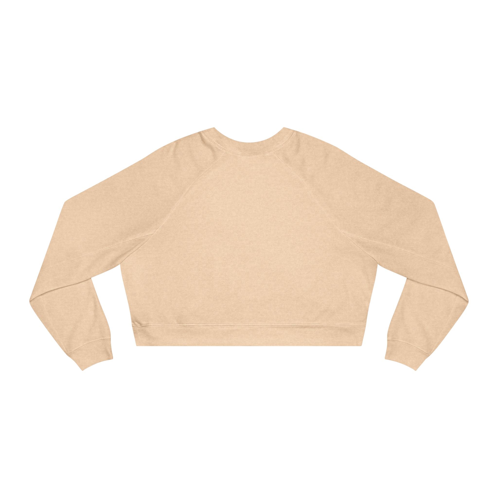 Tubman-Truth, Front Brooch Graphic, Women's Cropped Fleece Pullover