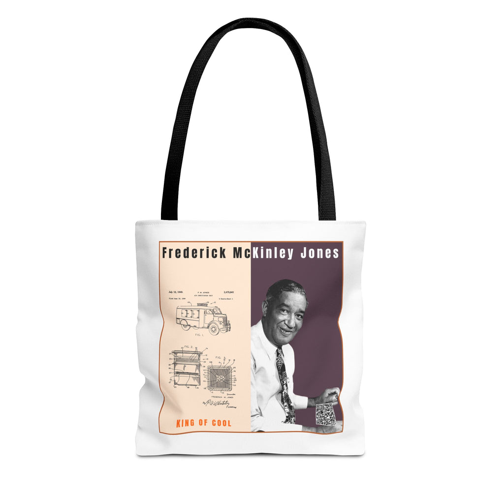 Frederick McKinley Jones, Historical Portrait Tote Bag (White)