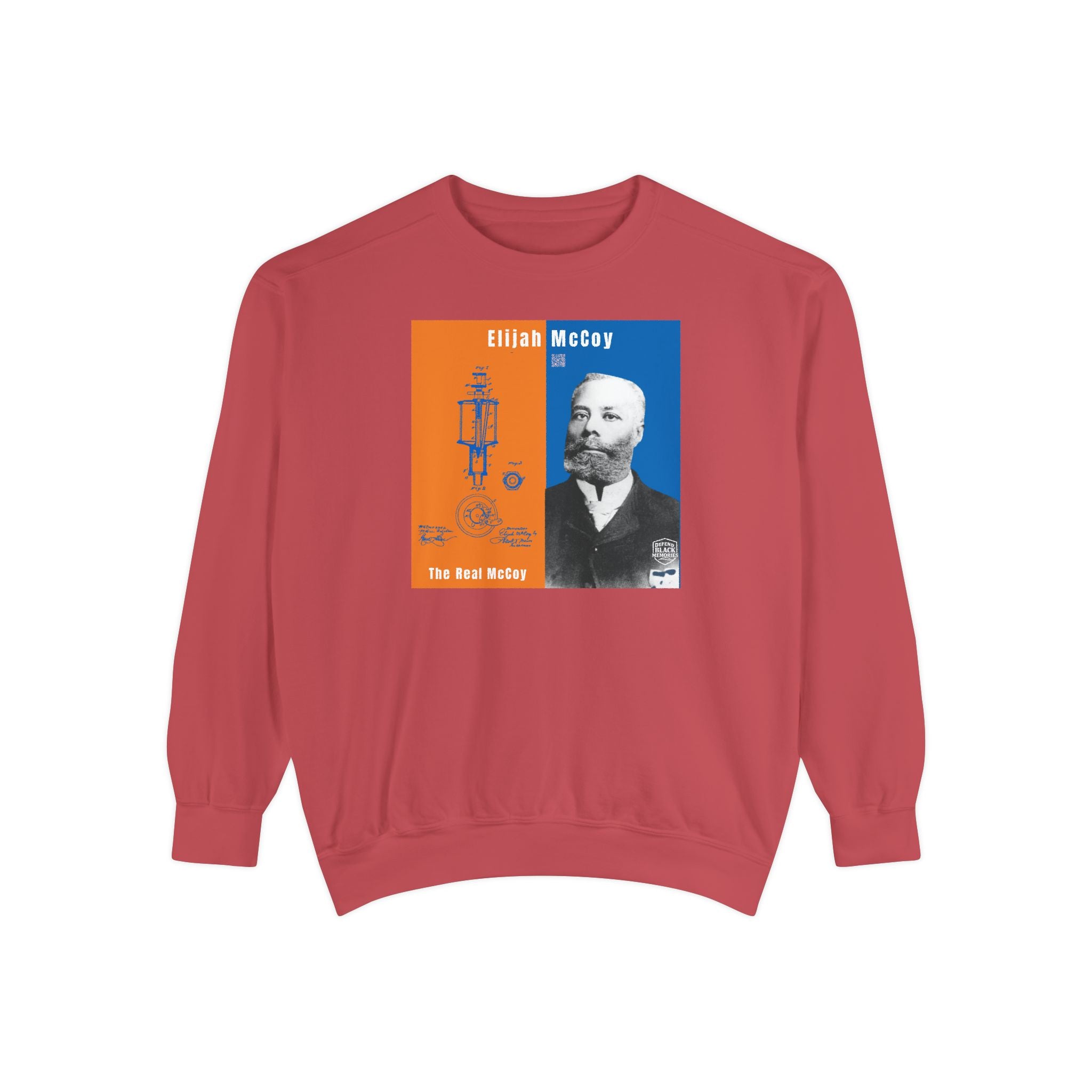 "The Real McCoy" Elijah McCoy Garment Dyed Tribute Sweatshirt (City Champs)