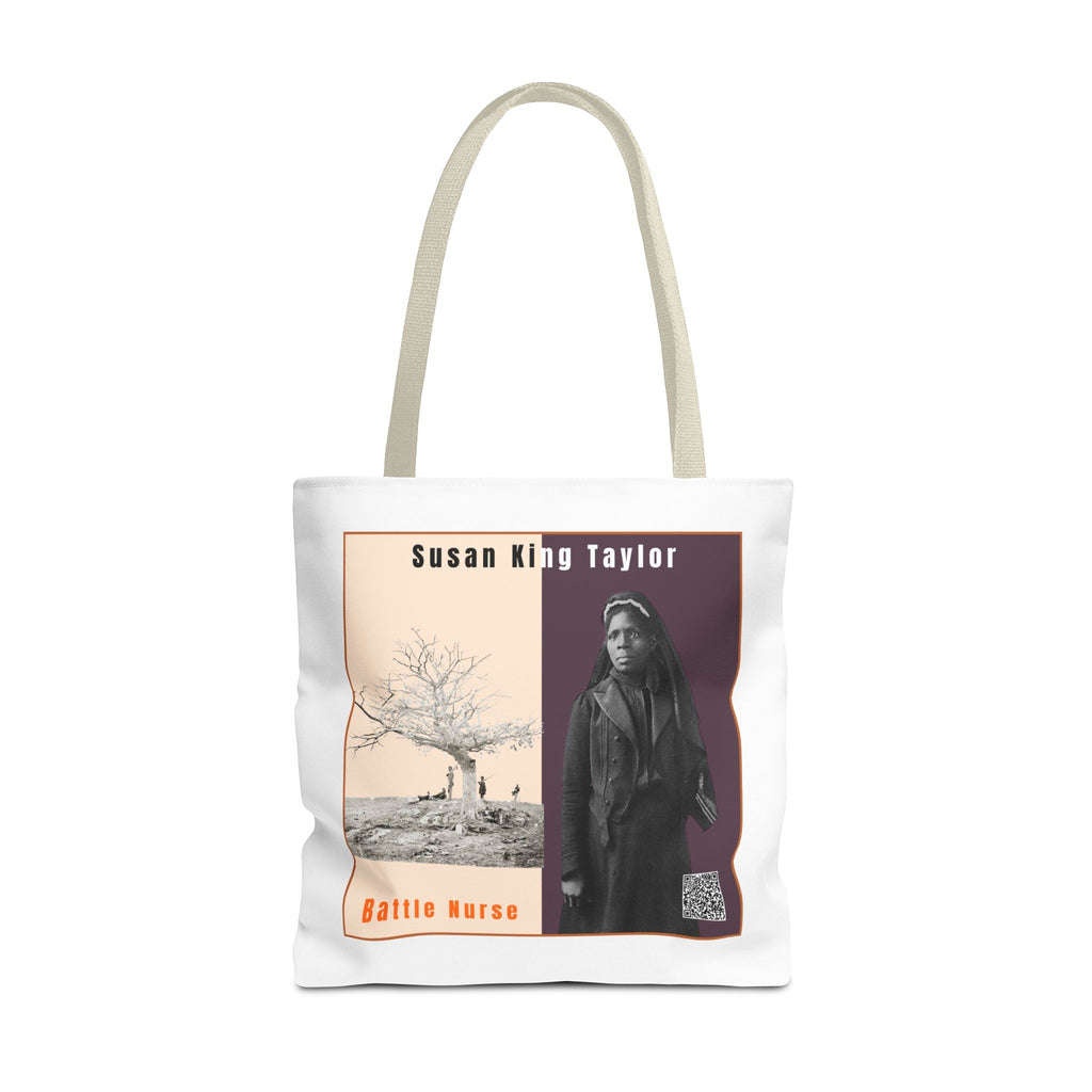 Susan King Taylor Tote Bag (White)