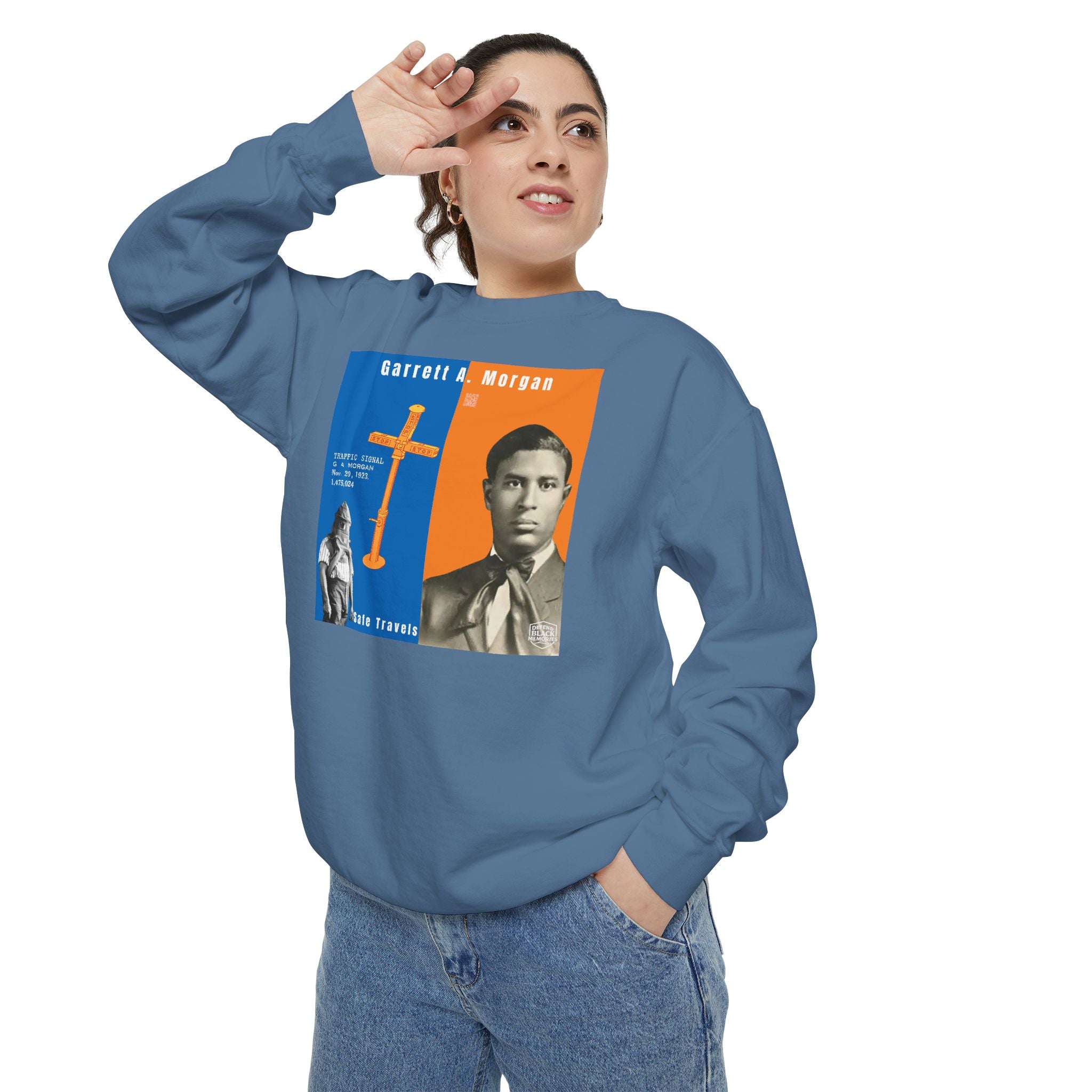 Garrett A. Morgan, Unisex, Garment-Dyed Sweatshirt City Champs)