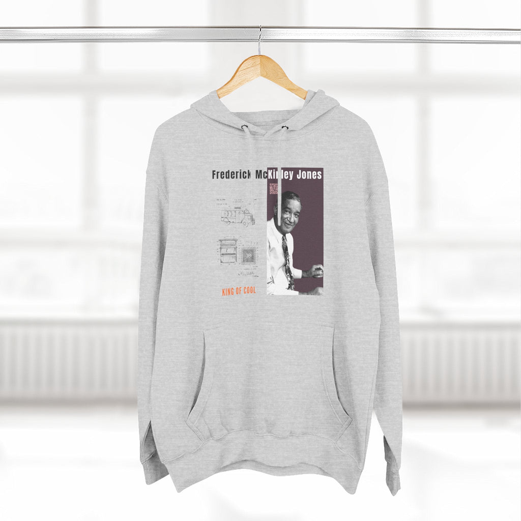 Frederick McKinley Jones, Unisex, Three-panel Historical Portrait Hoodie