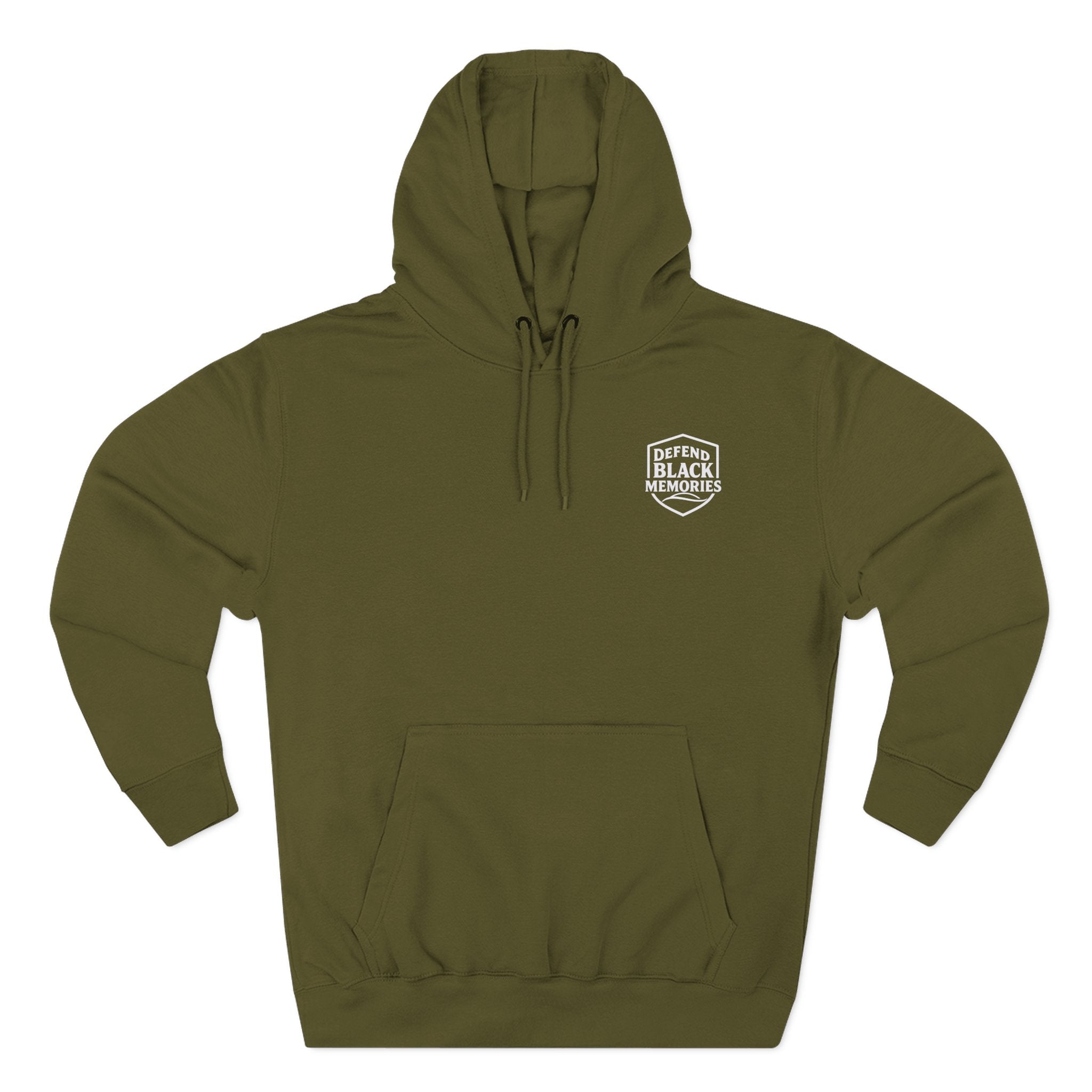 Granville T. Woods, 2 Side, Three-Panel Fleece Hoodie