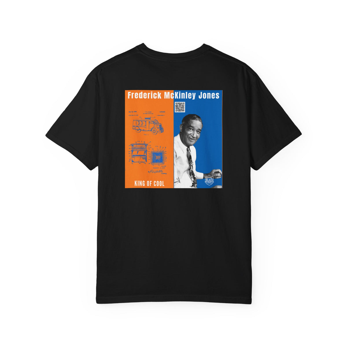 Frederick McKinley Jones, 2 Side, Unisex, Historical Portrait T-shirt (CIty Champs)