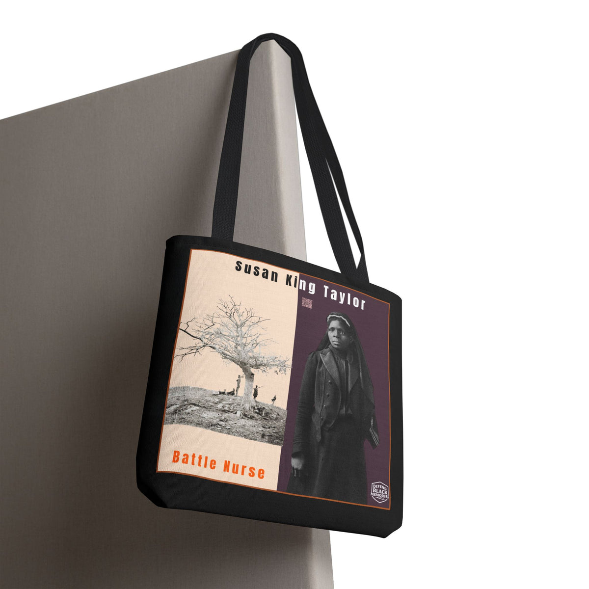 Susan King Taylor Tote Bag (Black)