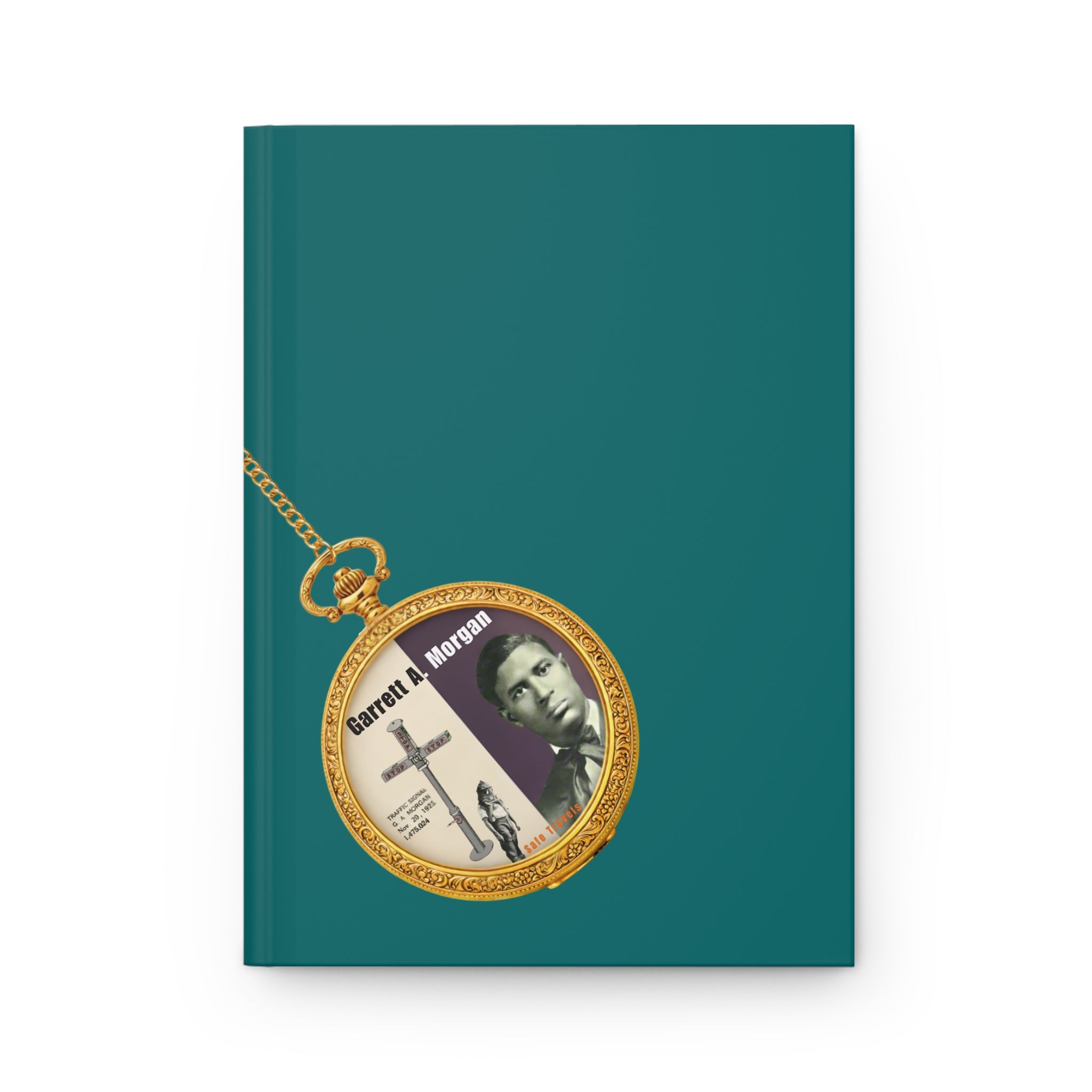 Garrett Augustus Morgan, Hardcover Journal Matte (Green)