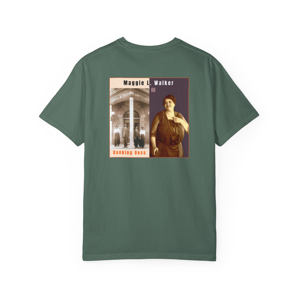Maggie L. Walker, Unisex, 2 Side Historical Portrait T-shirt