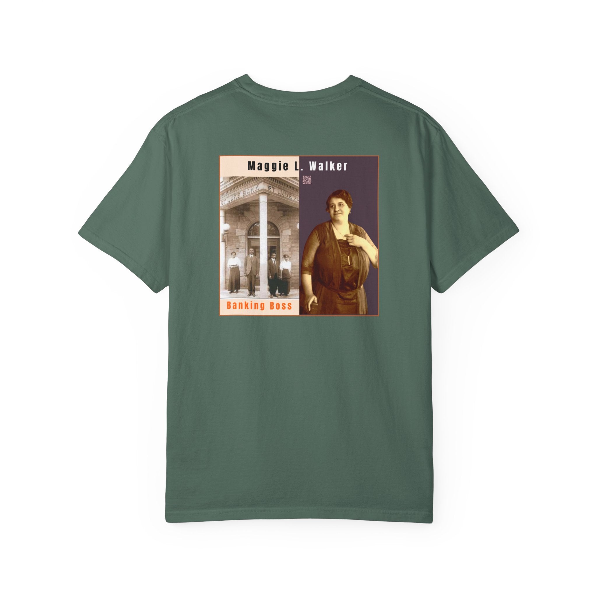 Maggie L. Walker, Unisex, 2 Side Historical Portrait T-shirt