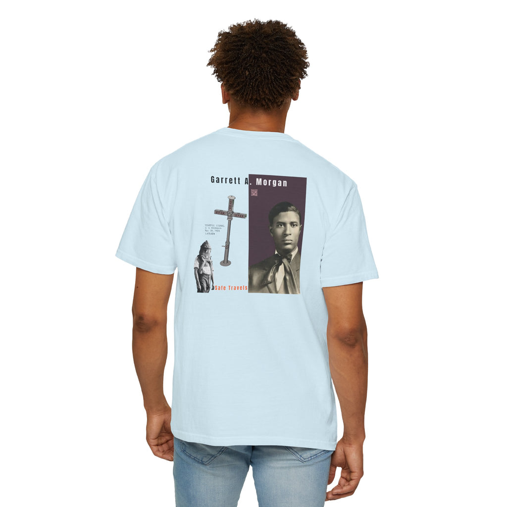 Garrett A. Morgan, 2 Side, Historical Portrait T-shirt (City Champs)