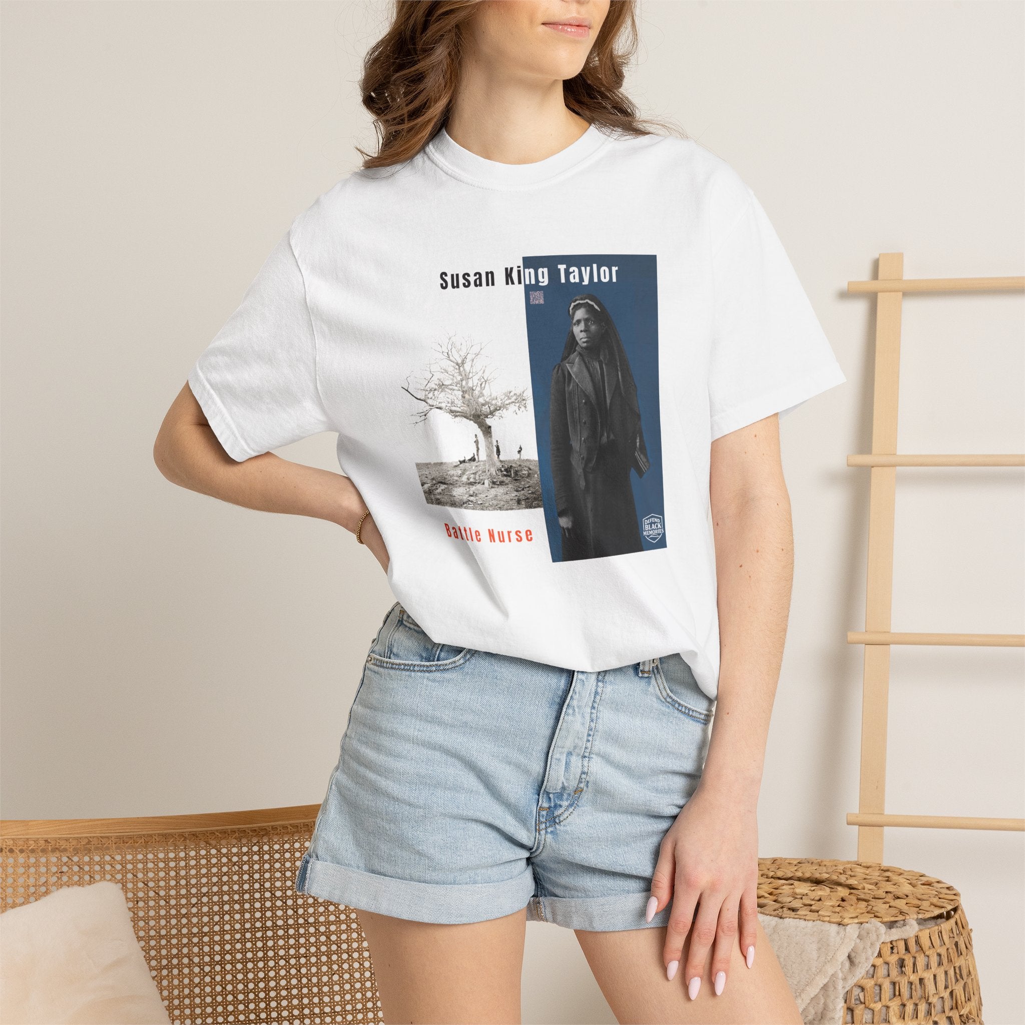 Susan King Taylor, Historical Portrait T-shirt (CIty Champs)
