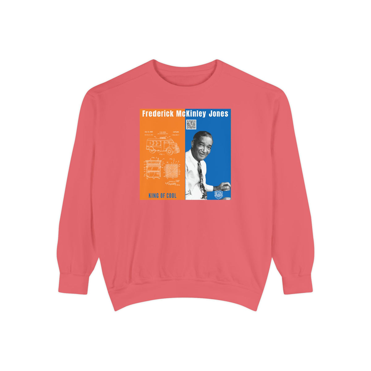 Frederick McKinley Jones, Unisex, Garment-Dyed Sweatshirt (City Champs)