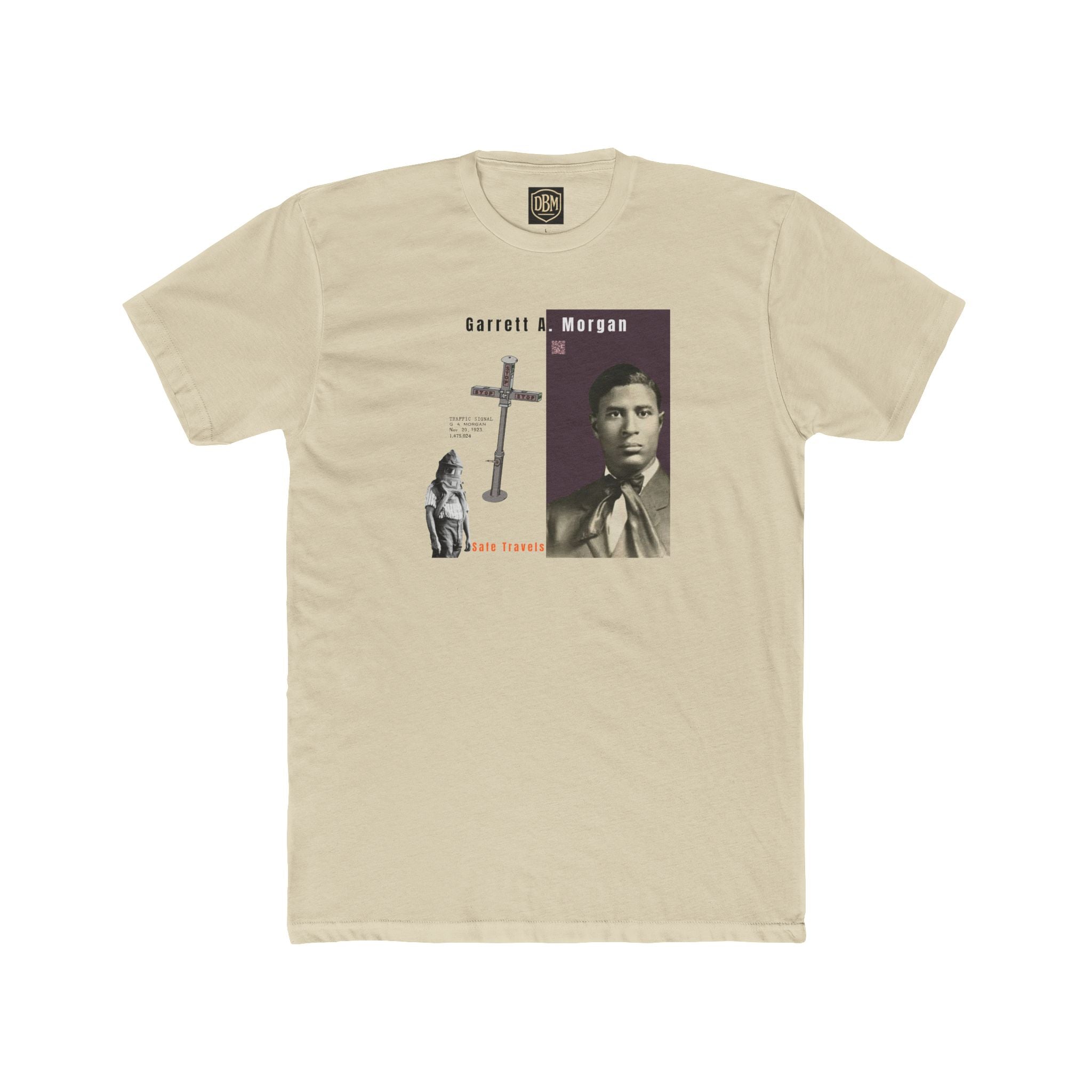Garrett A. Morgan, Unisex, Historical Portrait T-Shirt