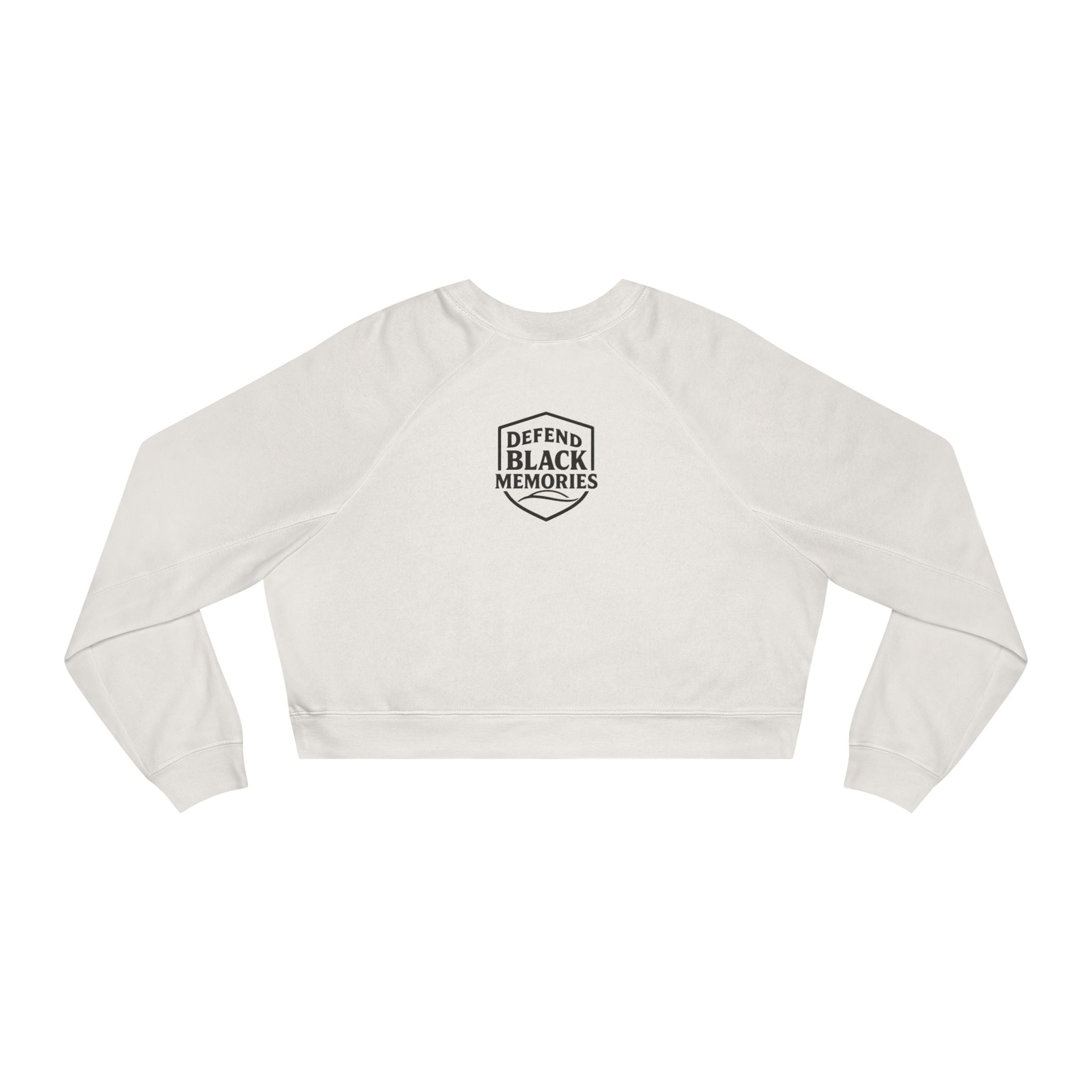 Tubman-Truth, Front Brooch Graphic, Women's Cropped Fleece Pullover