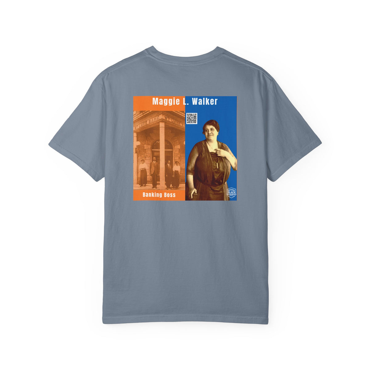 Maggie L. Walker, Unisex, 2 Side Historical Portrait T-shirt