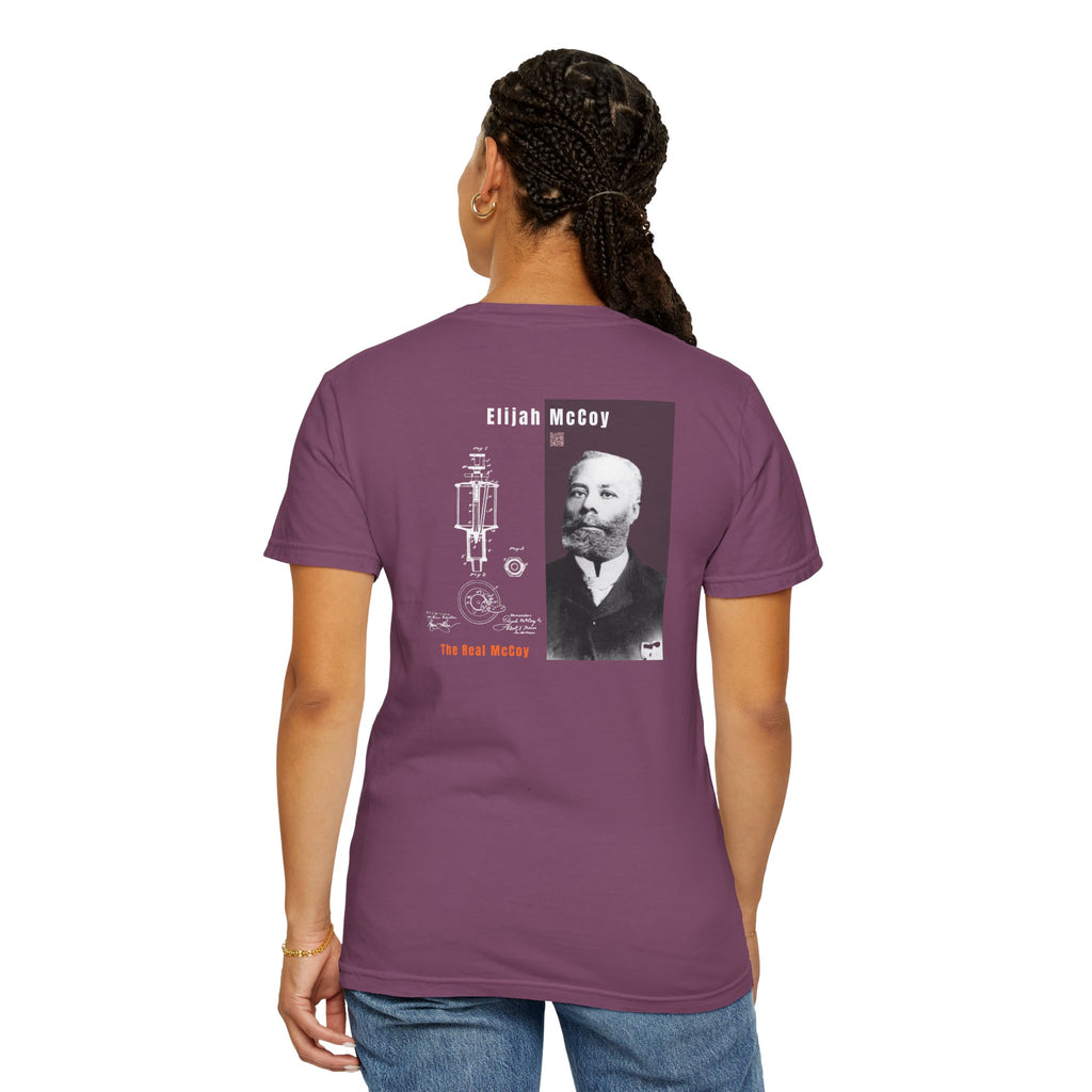 Elijah McCoy, Unisex, 2 Side, Historical Portrait T-shirt