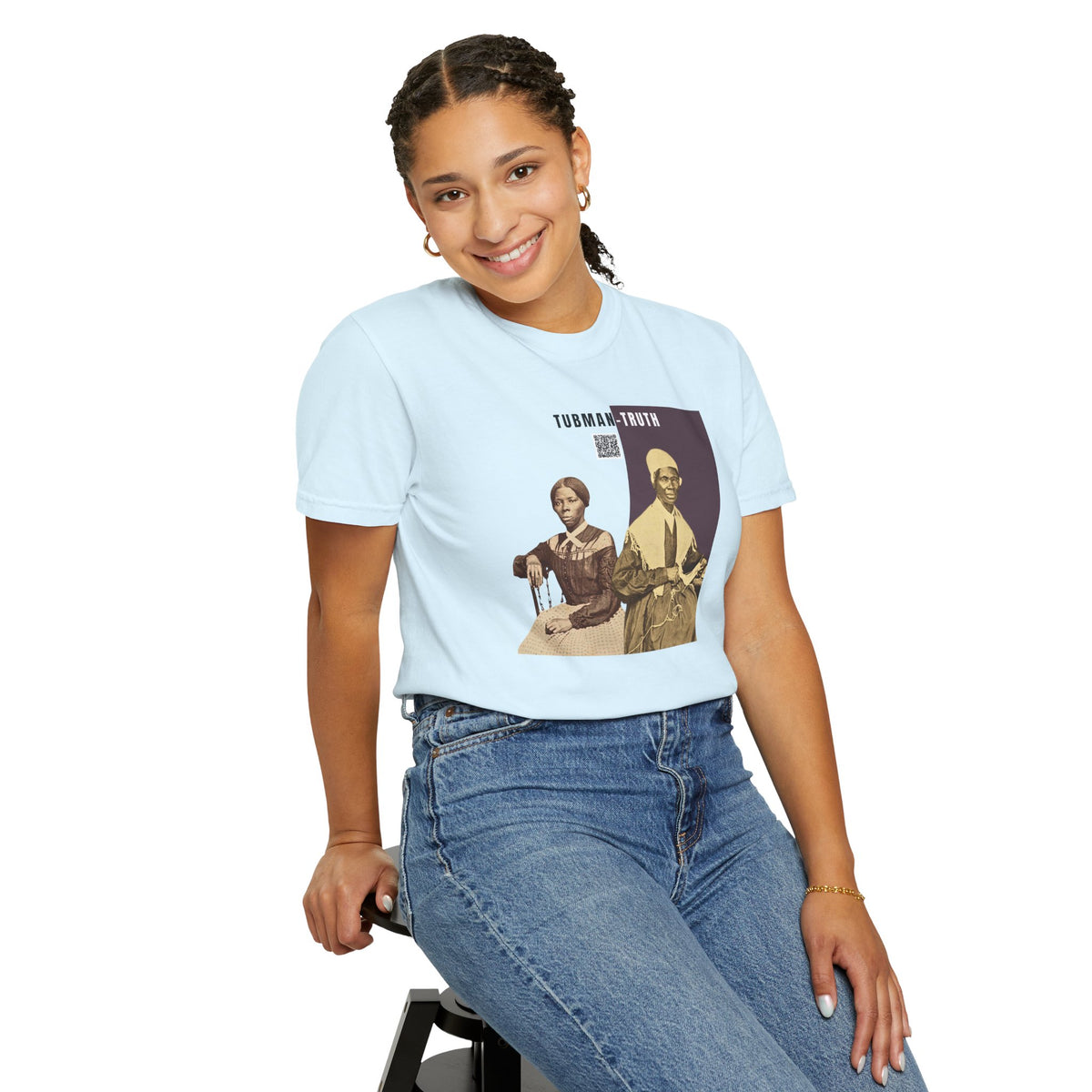 Tubman-Truth Historical Portrait Graphic Tee (City Champs)