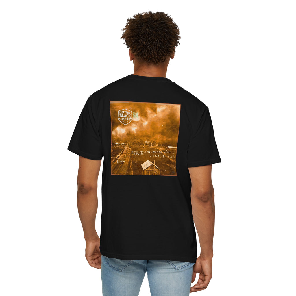 Tulsa Race Massacre, Unisex, 2 Side, Historical Portrait T-Shirt