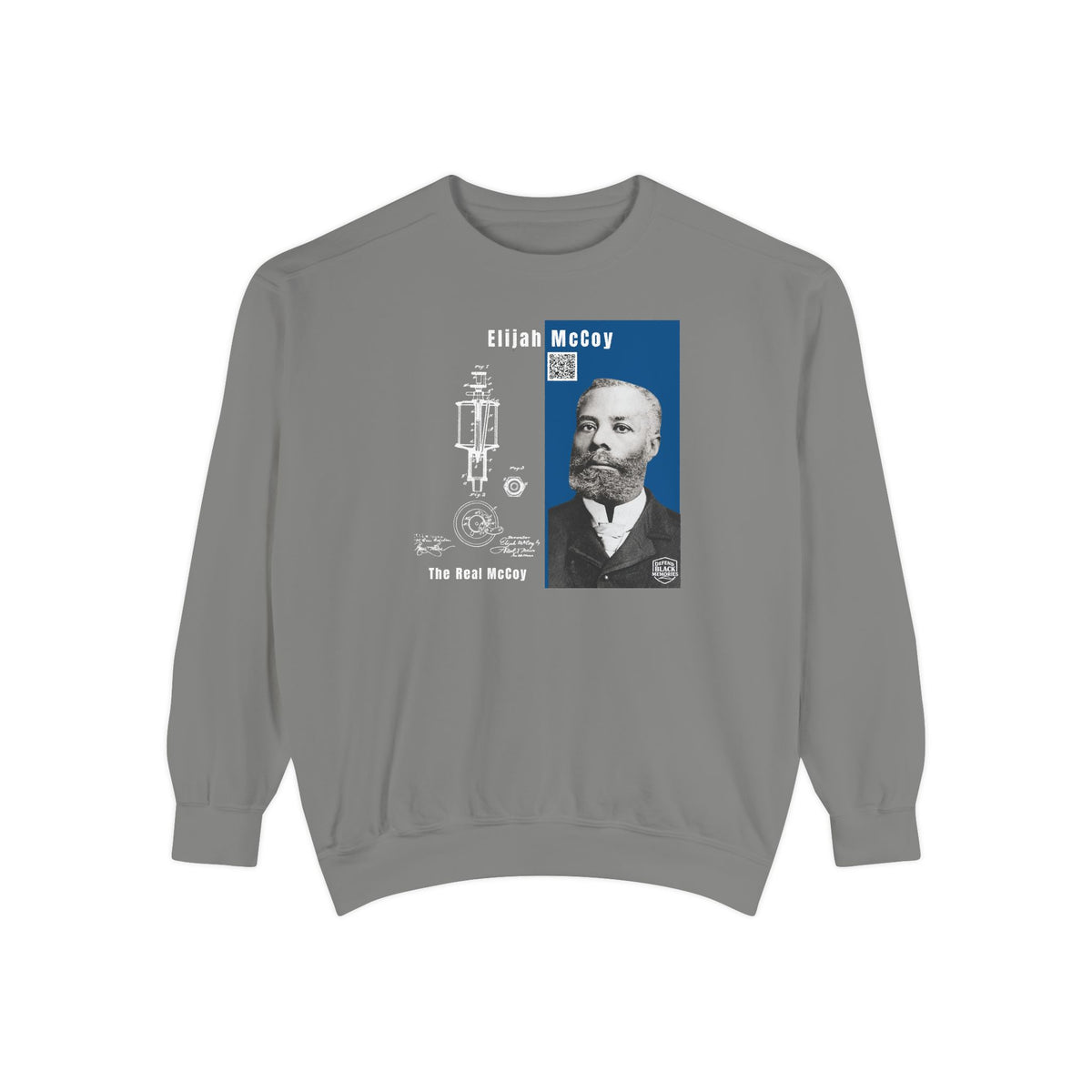 "The Real McCoy" Elijah McCoy Garment Dyed Tribute Sweatshirt (City Champs)