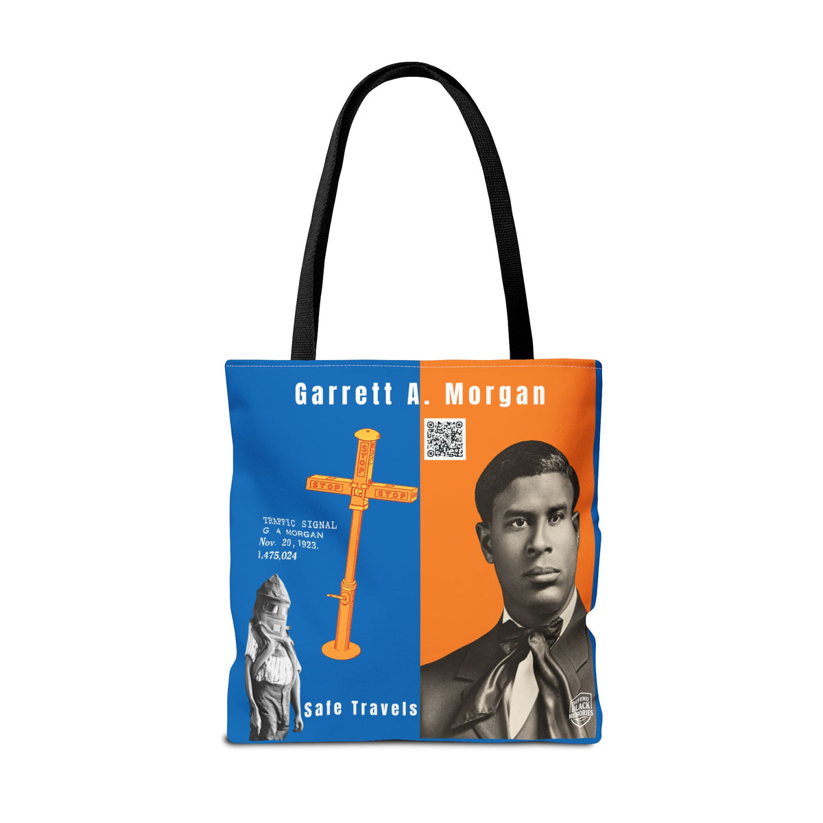 Garrett A. Morgan Tribute Tote Bag (Double Side City Champs Blue)