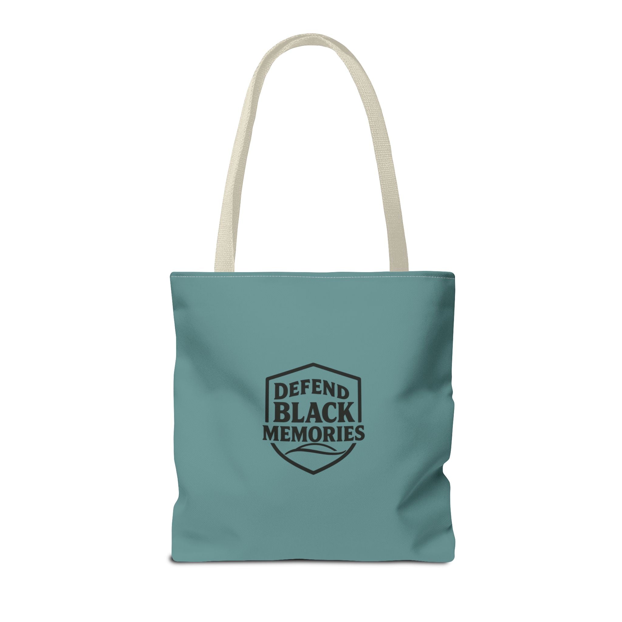 Tubman-Truth Brooch Graphic Tote Bag (Dark Teal)