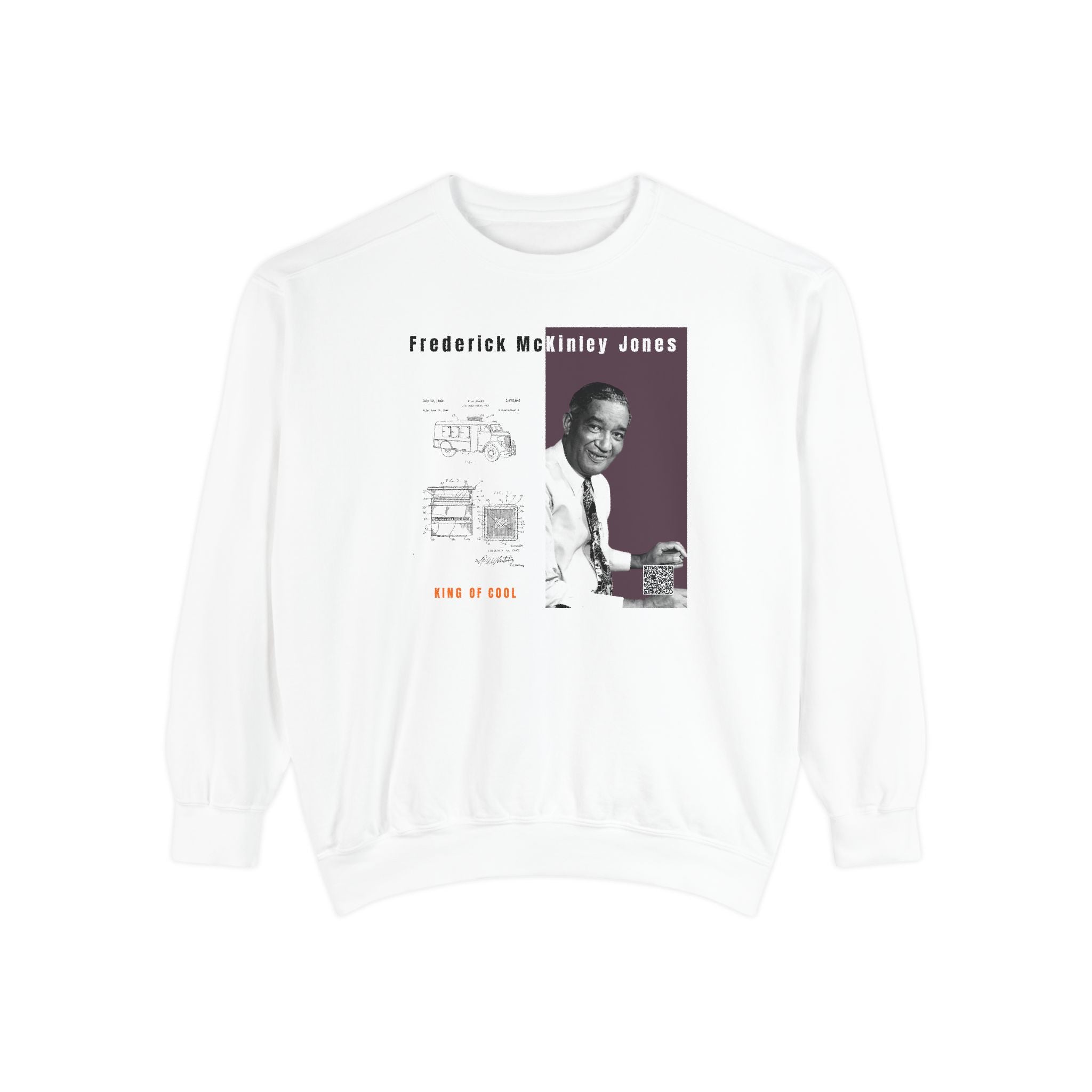 Frederick McKinley Jones, Unisex, Garment-Dyed Sweatshirt