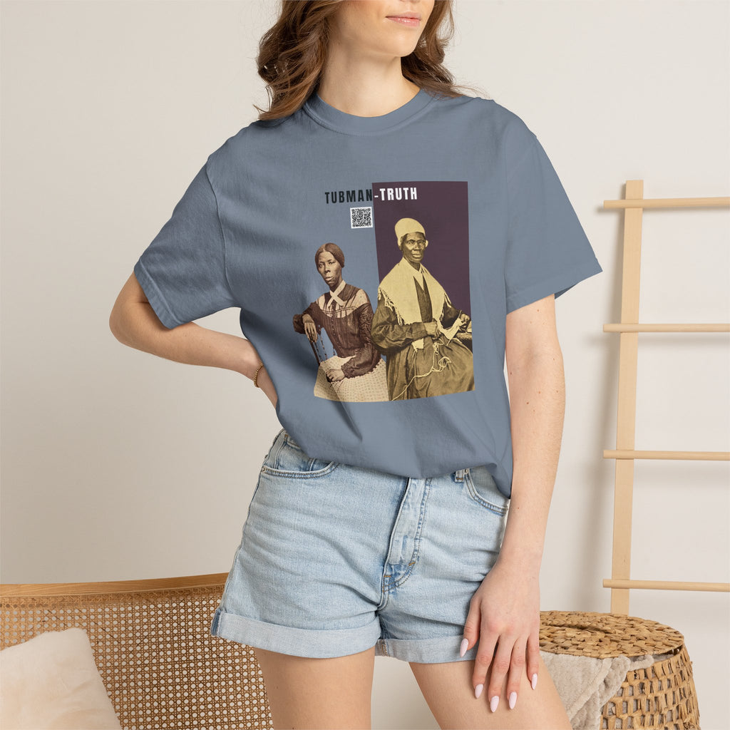 Tubman-Truth Historical Portrait Graphic Tee (City Champs)
