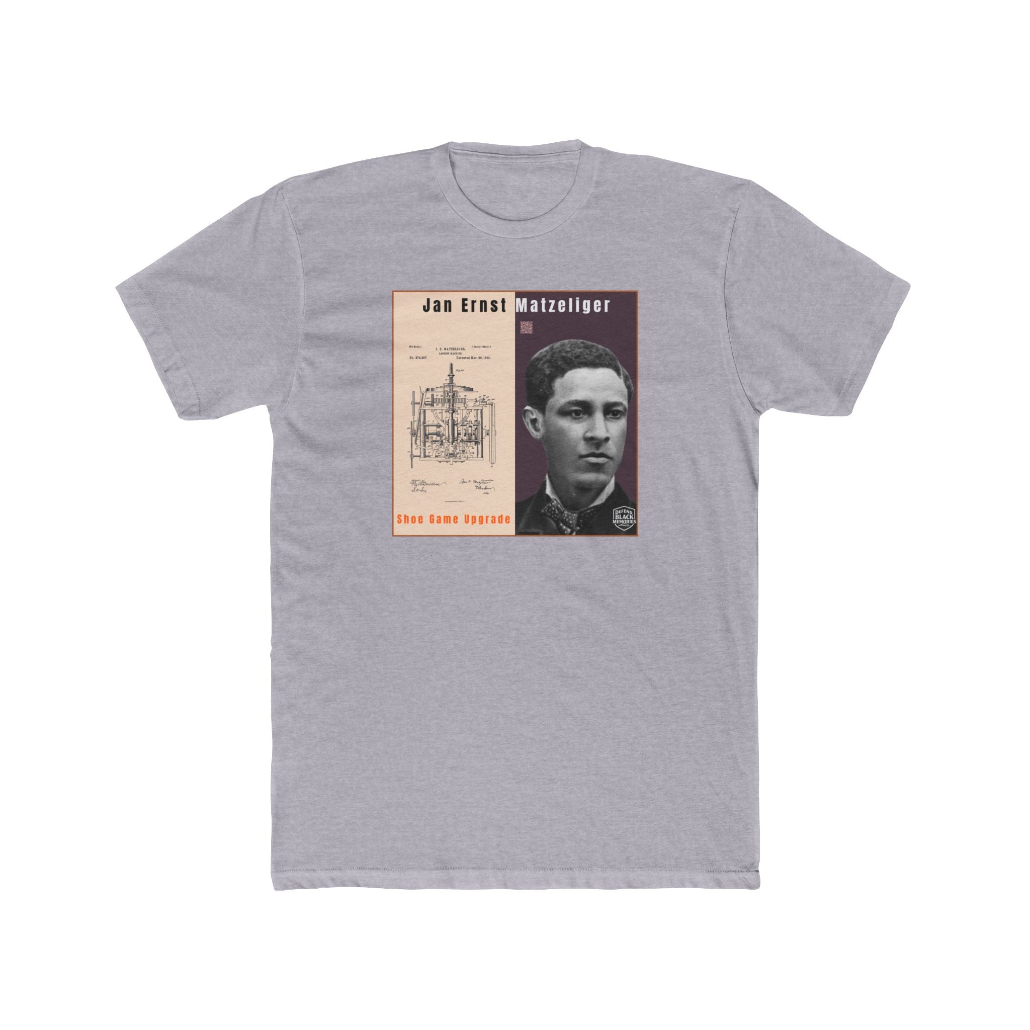 Jan Ernst Matzeliger, Unisex, Historical Portrait T-Shirt (CIty Champs)