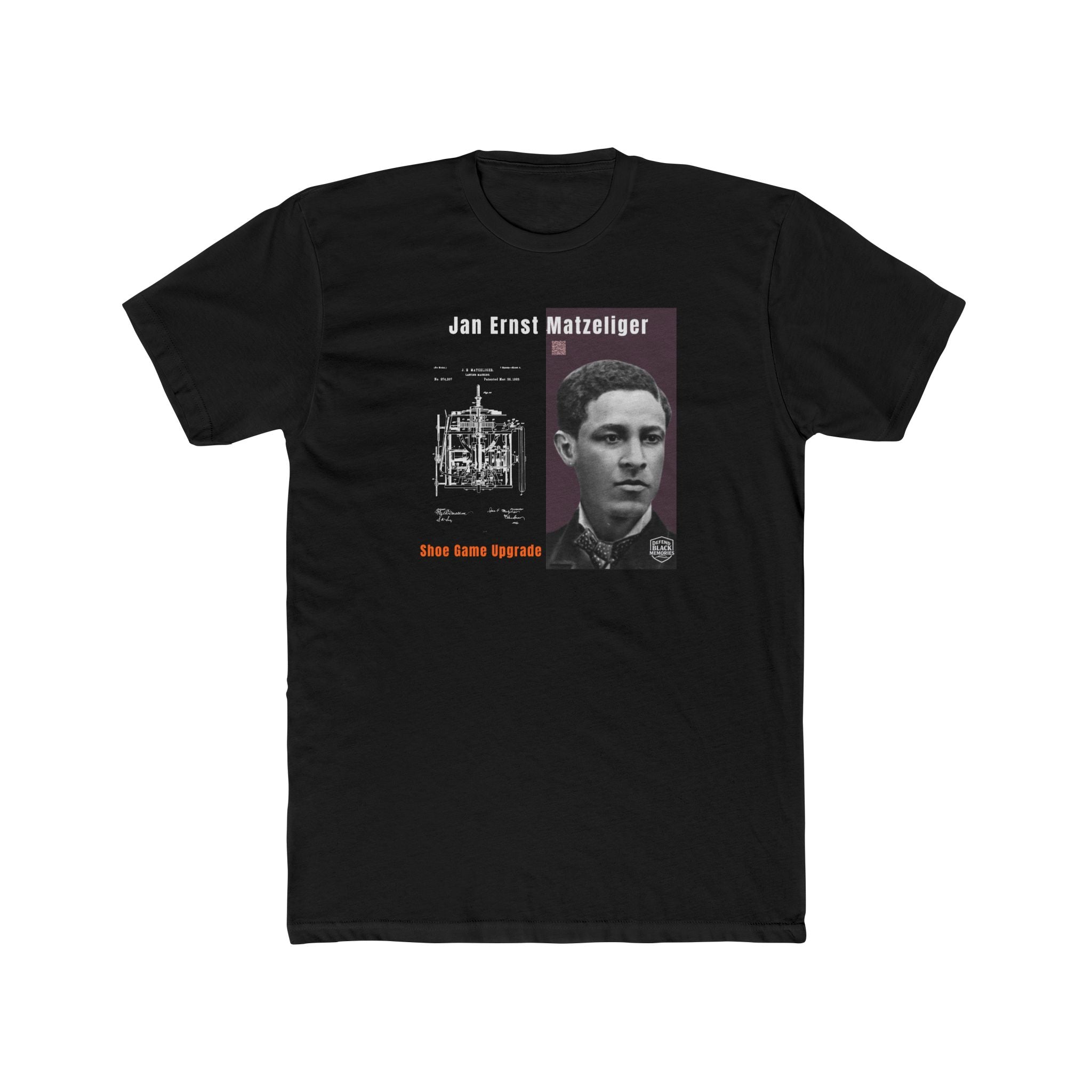 Jan Ernst Matzeliger, Unisex, Historical Portrait T-Shirt (CIty Champs)