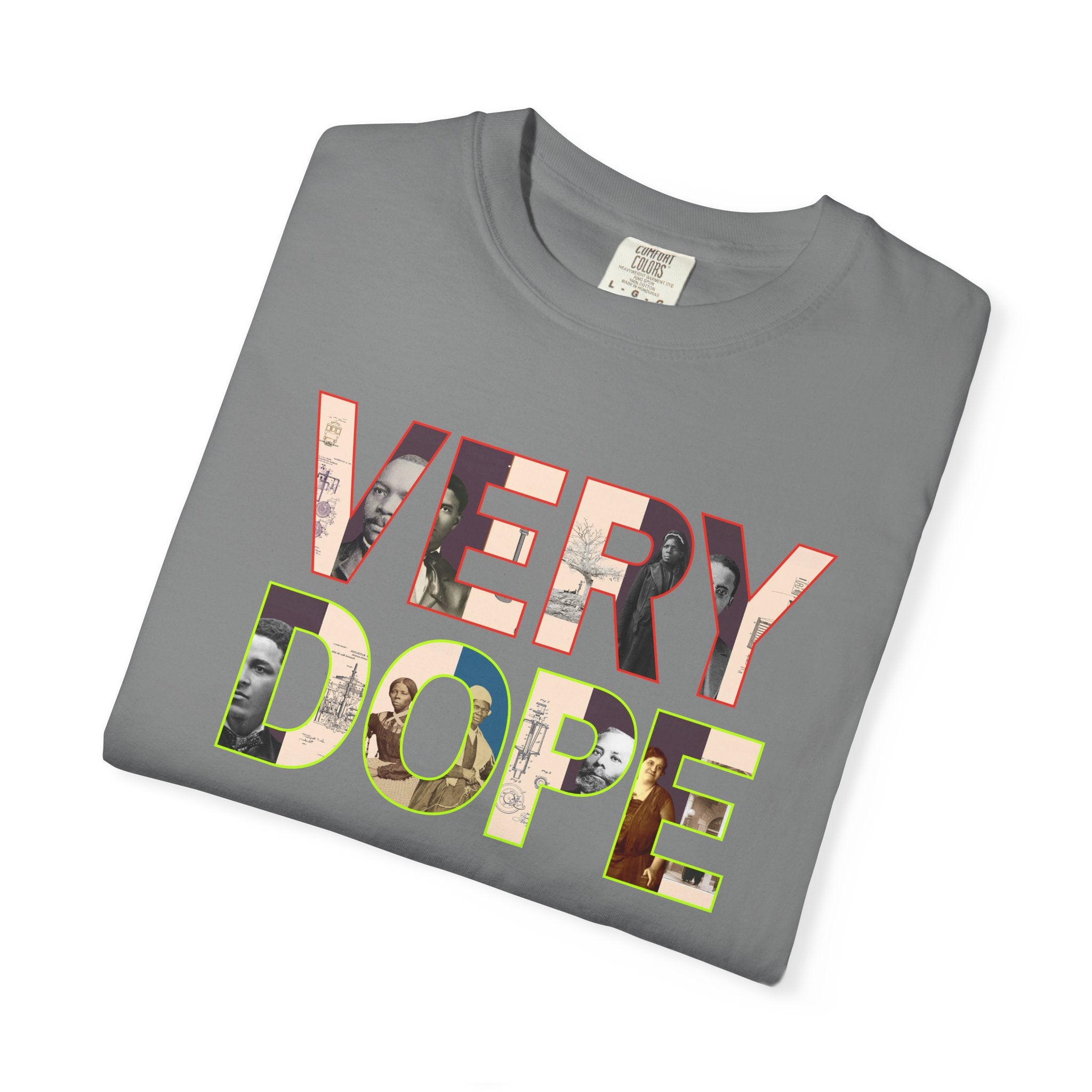 Very Dope 'Defend Black Memories' Icons Tee — Oversized Boxy T-Shirt