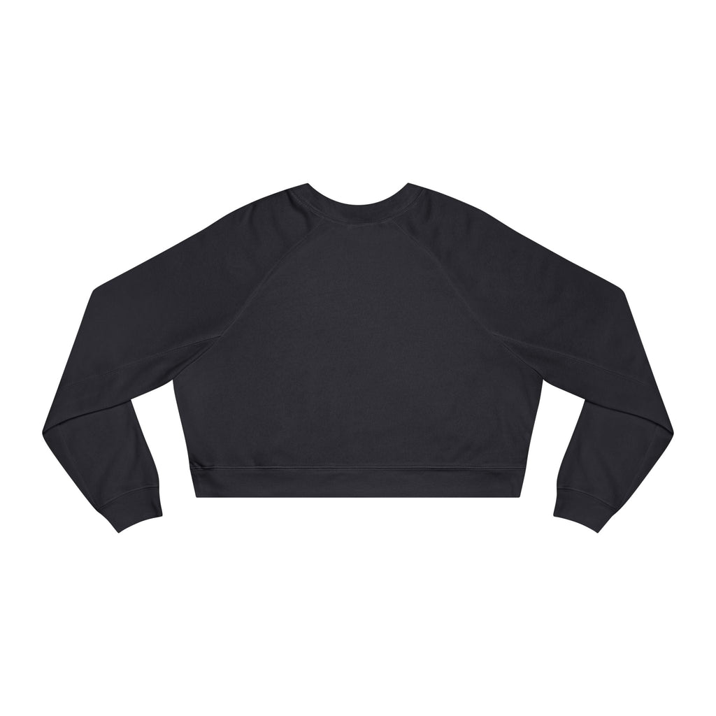 Tubman-Truth, Front Brooch Graphic, Women's Cropped Fleece Pullover