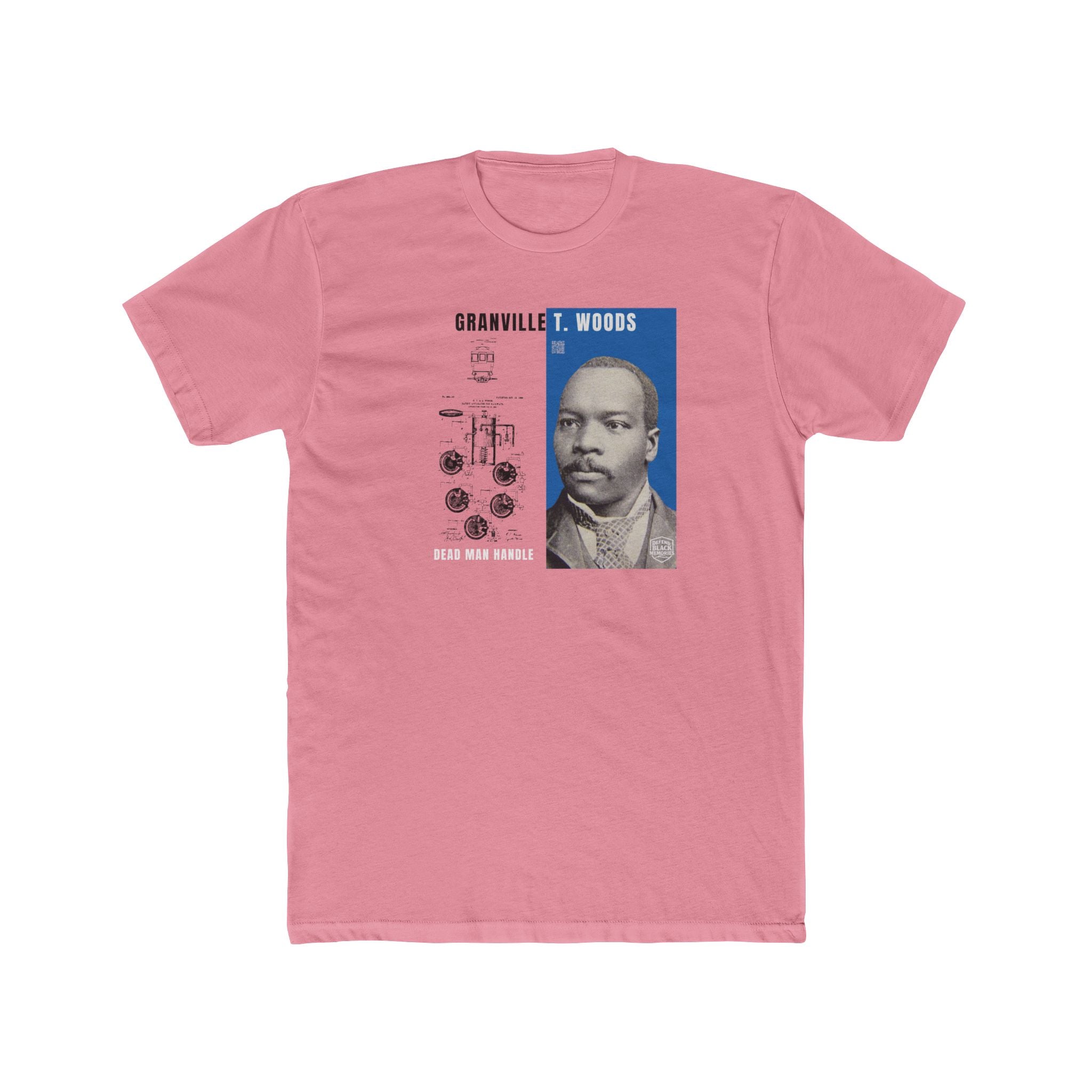 Granville T. Woods, Unisex, Historical Portrait T-Shirt (City Champs)
