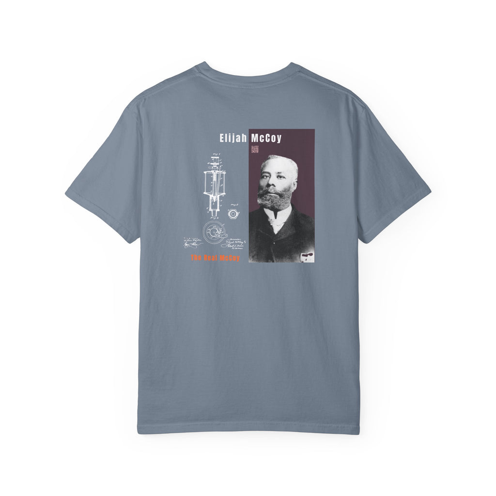 Elijah McCoy, Unisex, 2 Side, Historical Portrait T-shirt