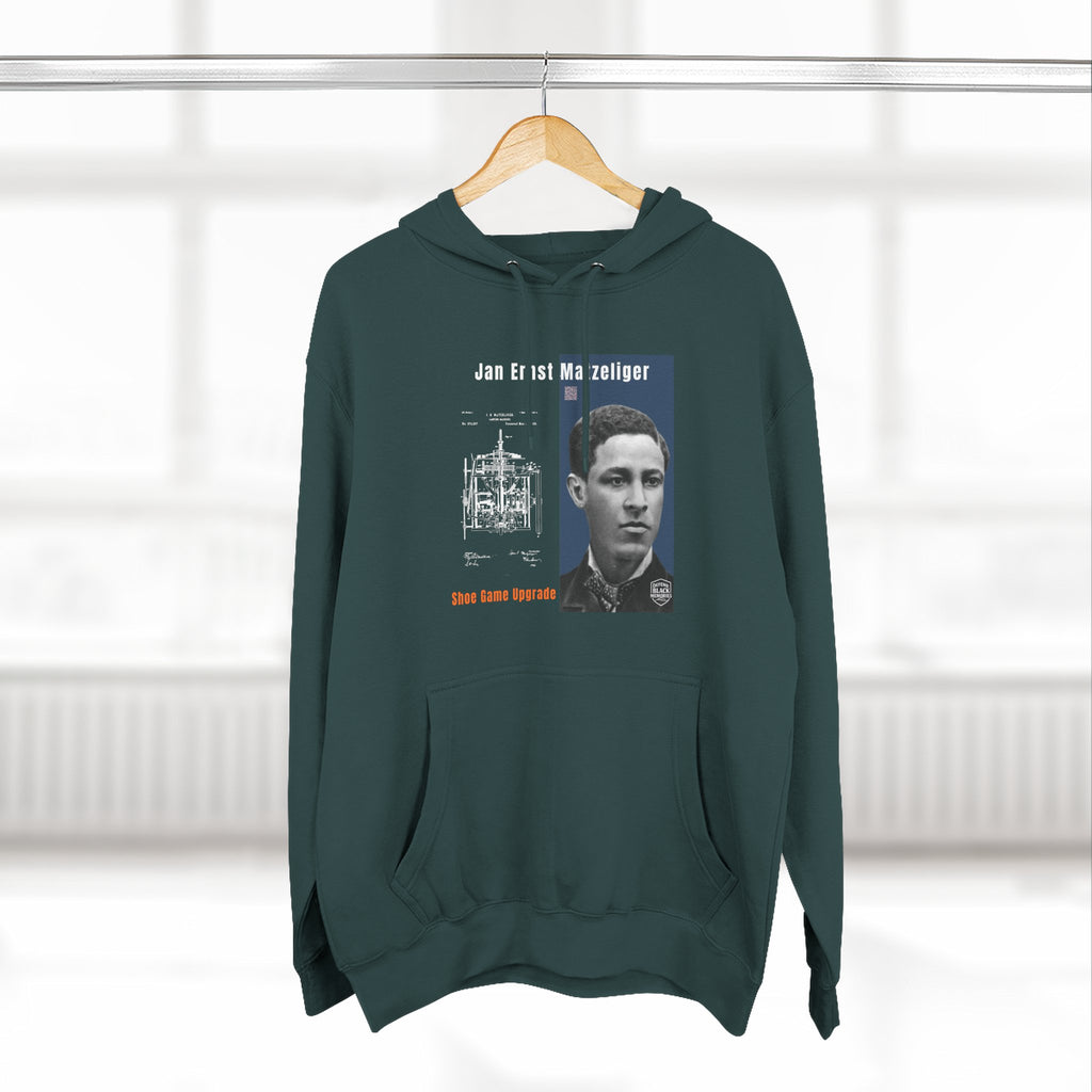 Jan E. Matzeliger Three-Panel Historic Portrait Hoodie (City Champs)