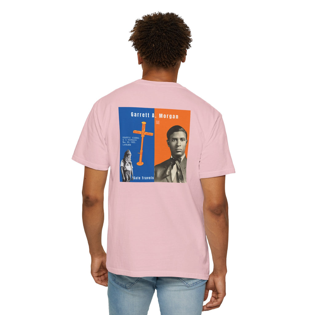 Garrett A. Morgan, 2 Side, Historical Portrait T-shirt (City Champs)