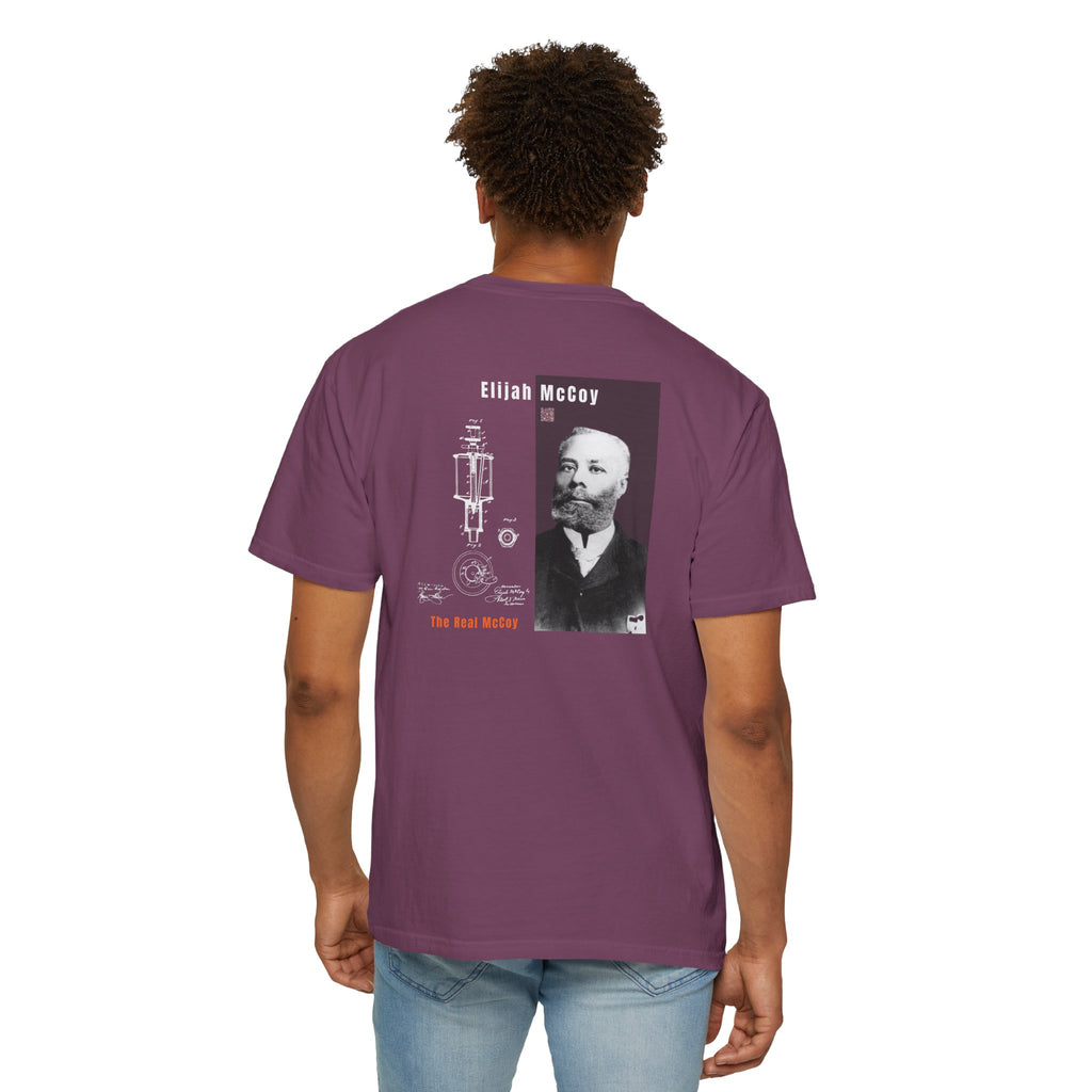 Elijah McCoy, Unisex, 2 Side, Historical Portrait T-shirt