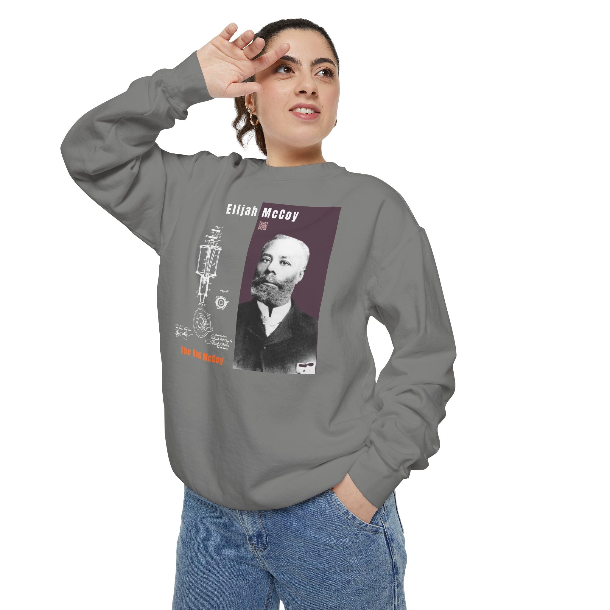 Defend Black Memories "The Real McCoy" Sweatshirt — Elijah McCoy Tribute