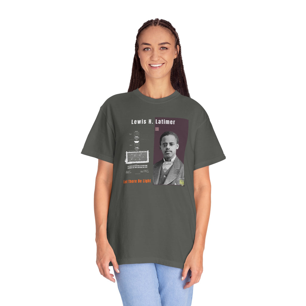 Lewis H. Latimer, Unisex, Historical Portrait T-shirt (City Champs)