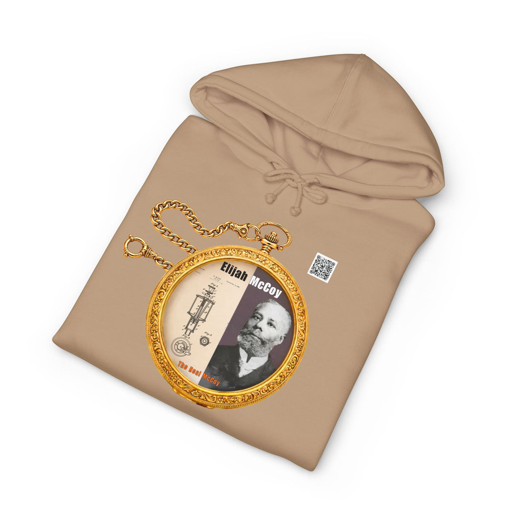 Elijah McCoy Historical Portrait Pocket Watch Hoodie