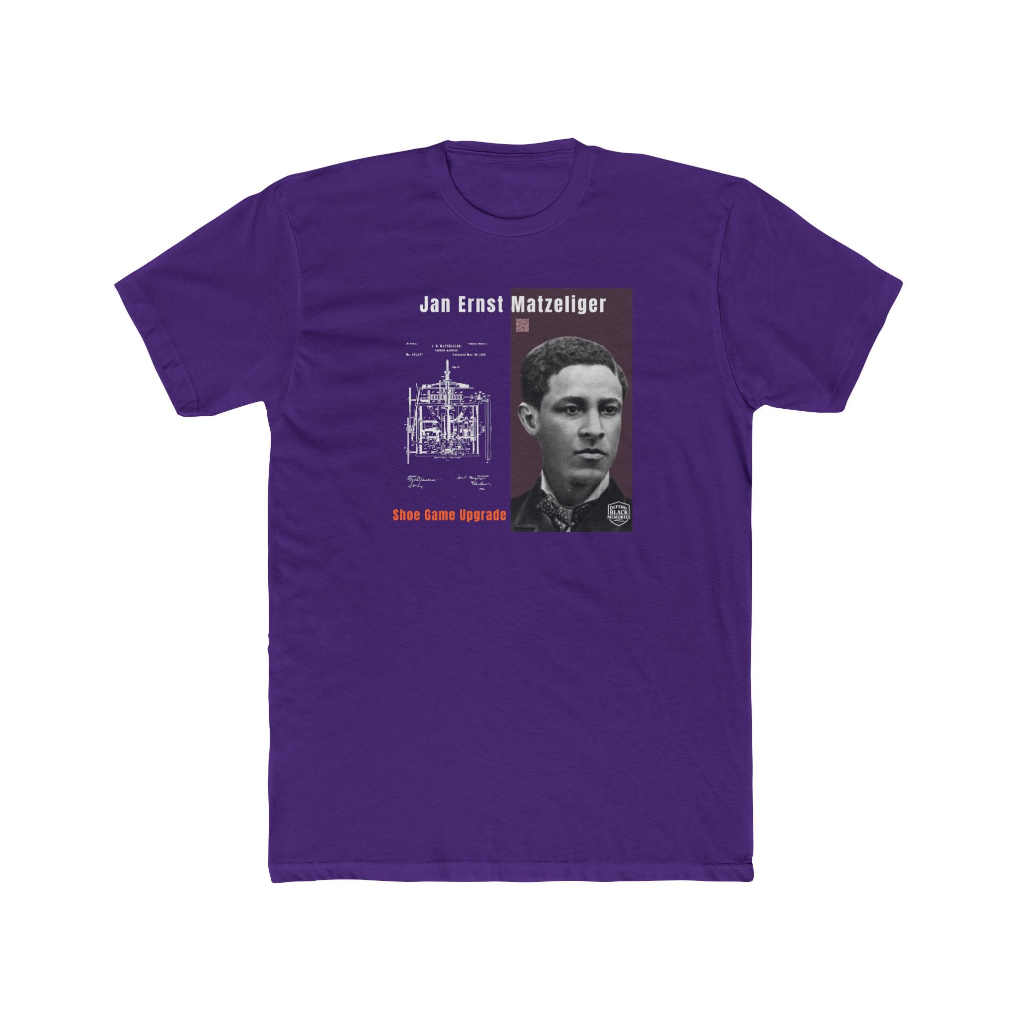 Jan Ernst Matzeliger, Unisex, Historical Portrait T-Shirt (CIty Champs)