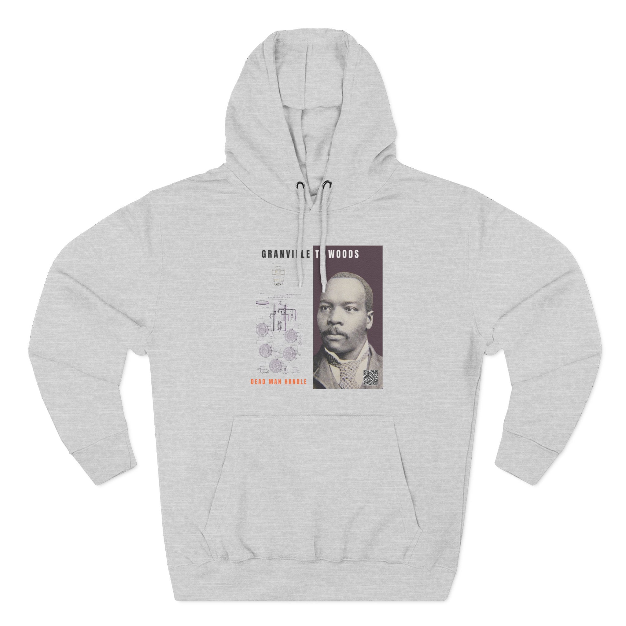 Granville T. Woods, Three-panel Historical Portrait Hoodie