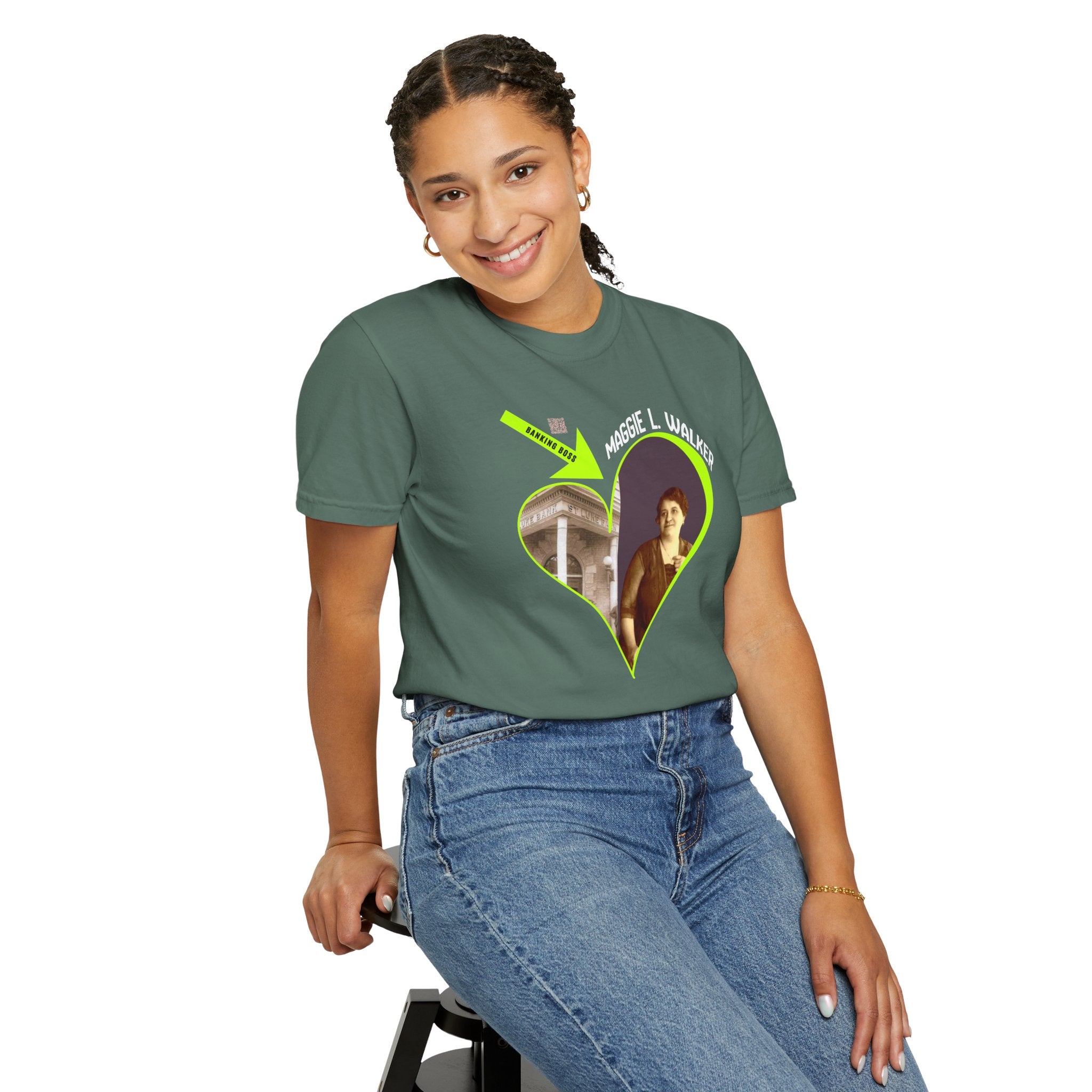 Maggie L. Walker Tribute Tee...First Woman to Charter a Bank