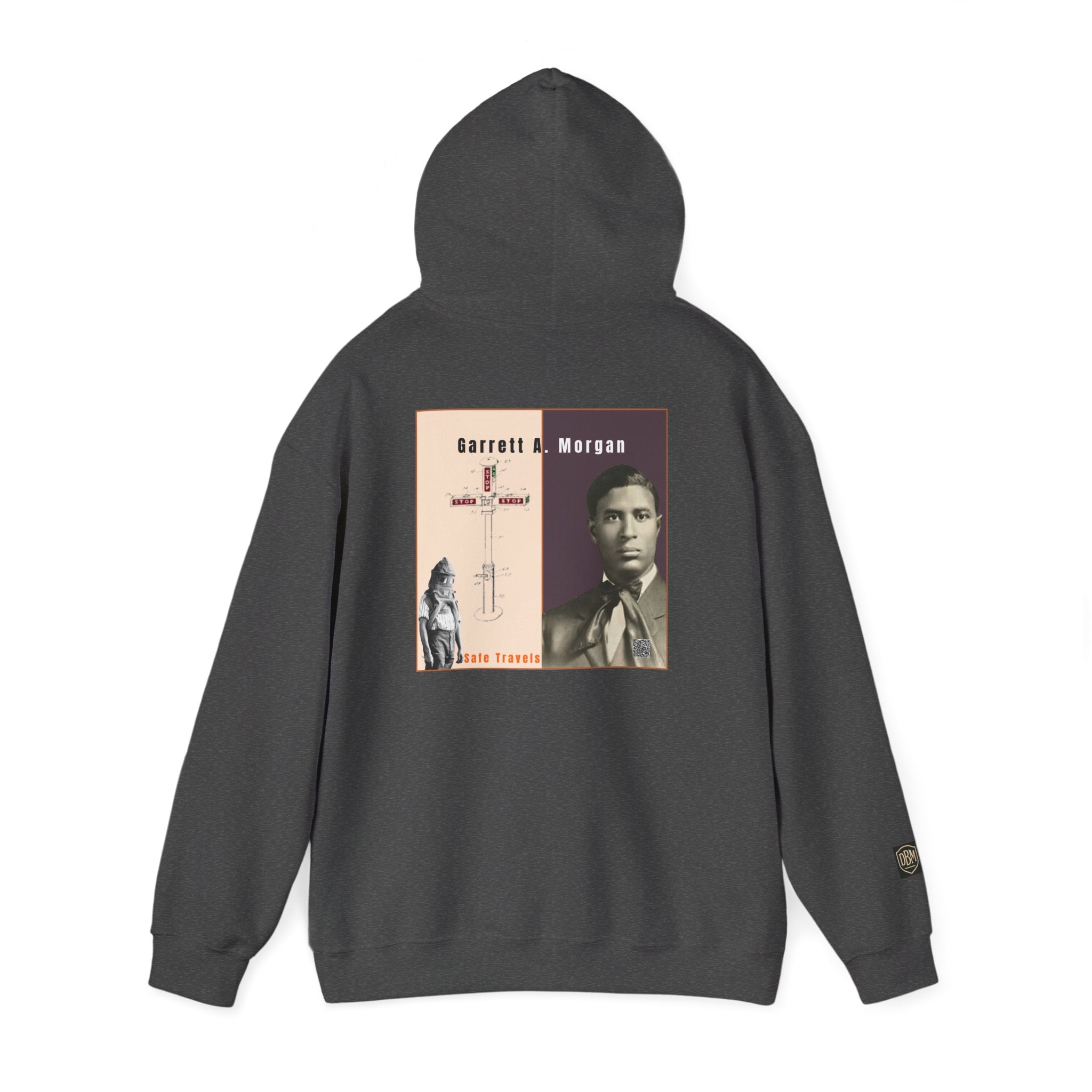 Garrett A. Morgan, Unisex, Historical Portrait, Heavy Blend™ Hooded Sweatshirt
