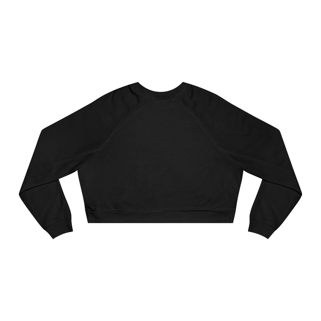 Tubman-Truth, Front Brooch Graphic, Women's Cropped Fleece Pullover