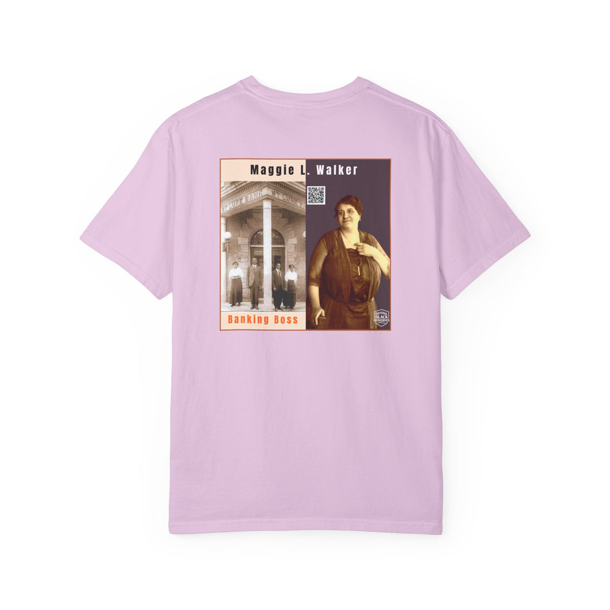 Maggie L. Walker, Unisex, 2 Side Historical Portrait T-shirt
