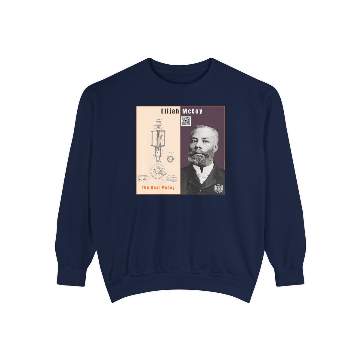 "The Real McCoy" Elijah McCoy Garment Dyed Tribute Sweatshirt (City Champs)